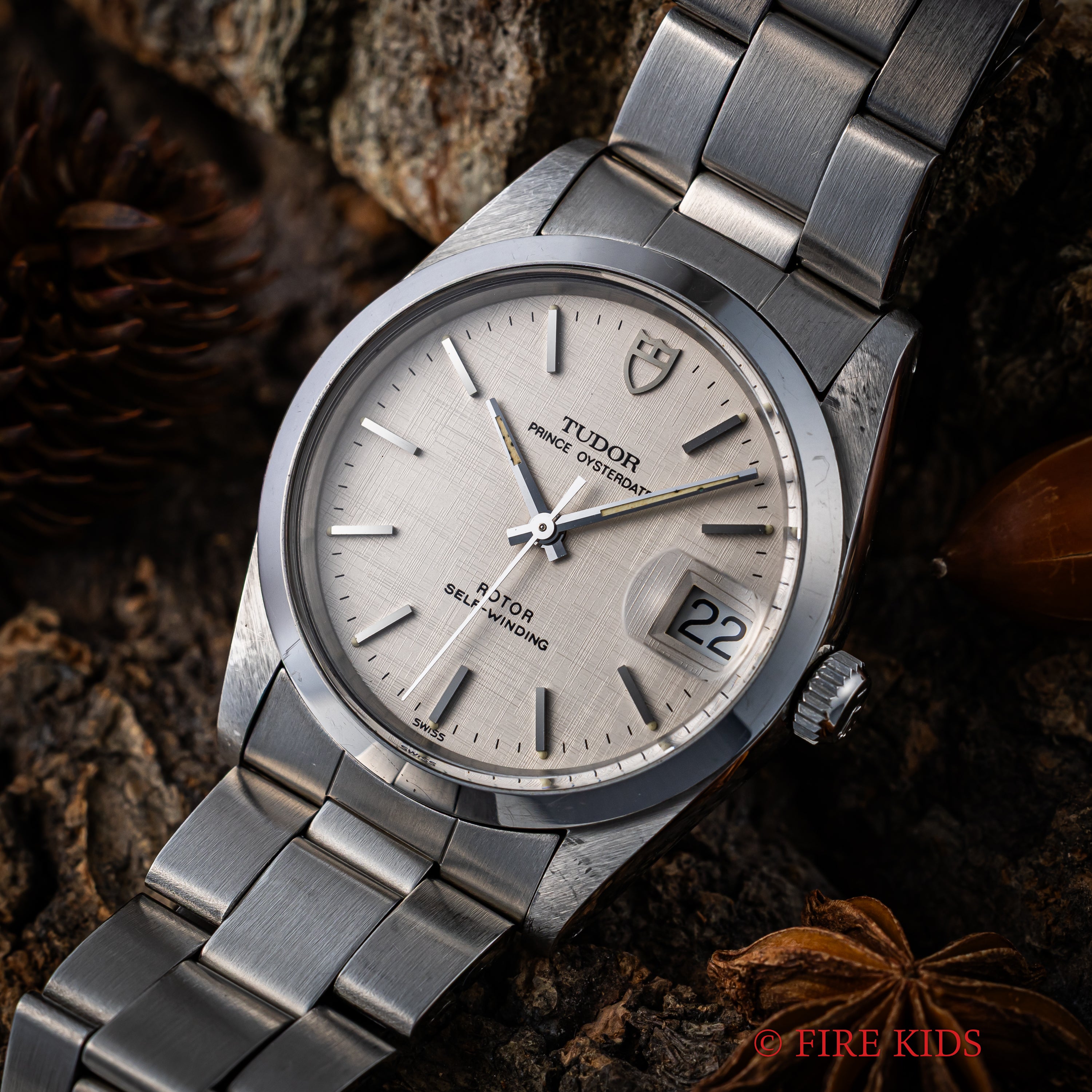 チューダー プリンスオイスターデイト 1989年製 Ref.74000N リネンダイヤル