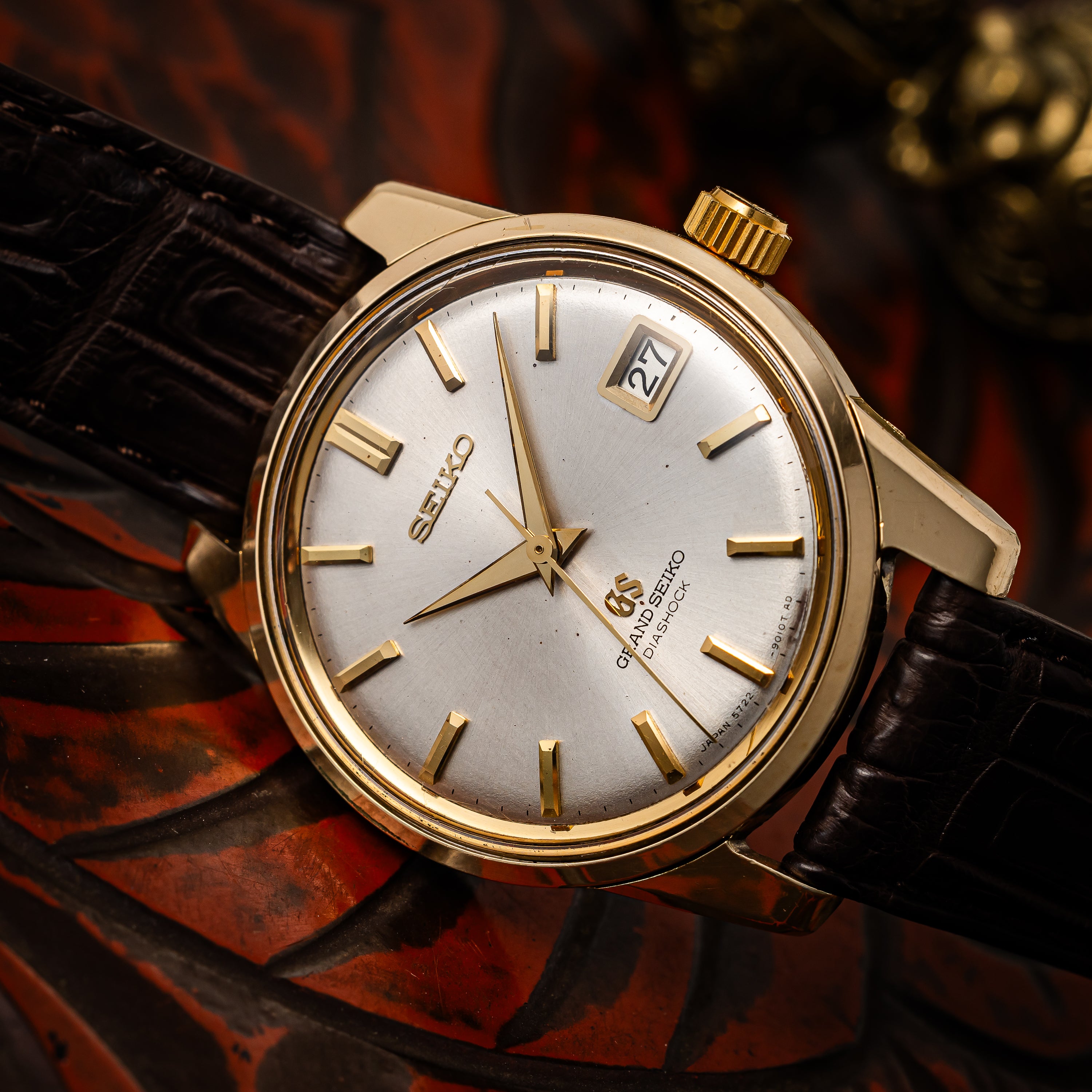 グランドセイコー セカンドモデル後期 GCケース 1966年製 Ref.5722-9010 57GS