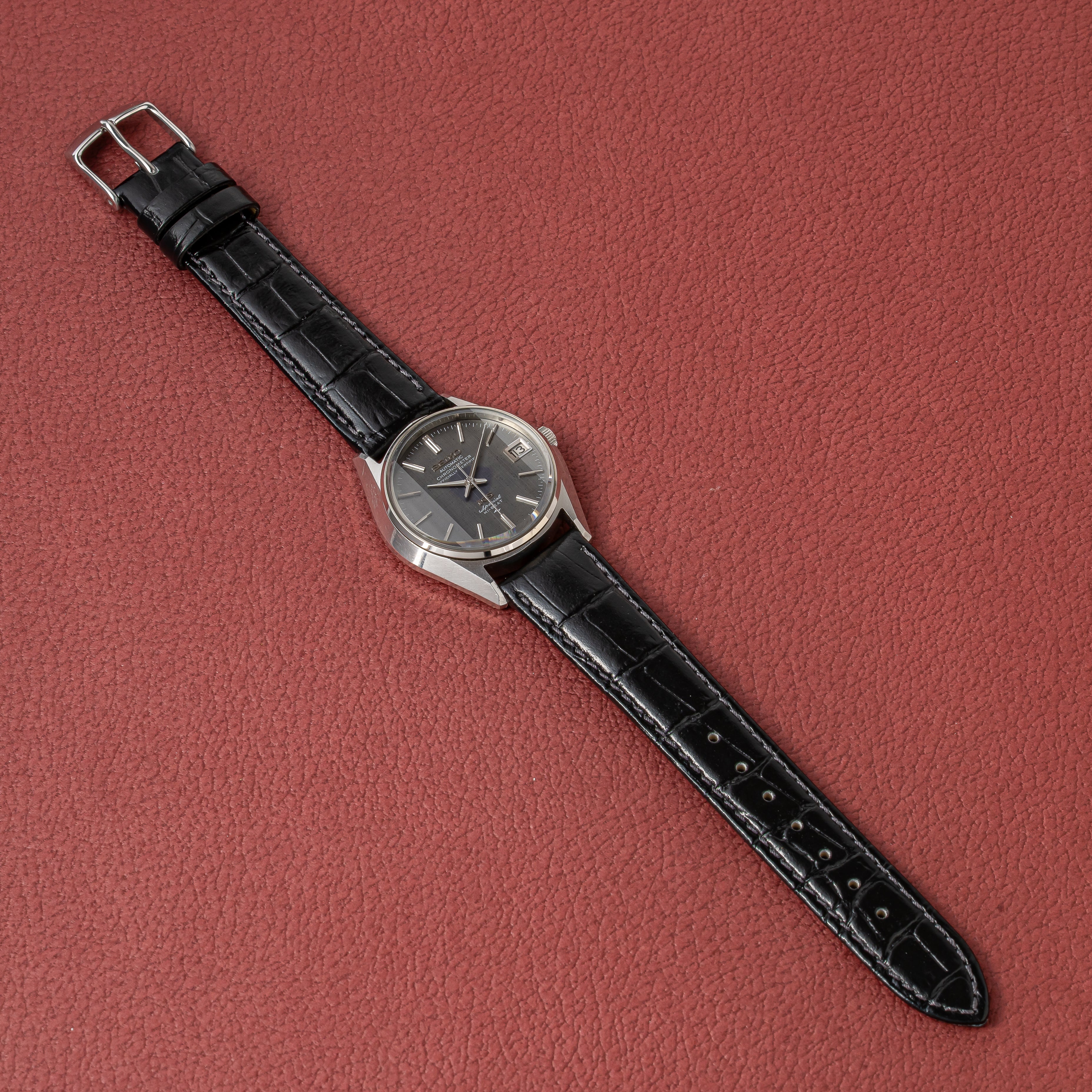 キングセイコー スペシャル クロノメーター グレーダイヤル 1972年製 ハイビート自動巻き Ref.5245-7000