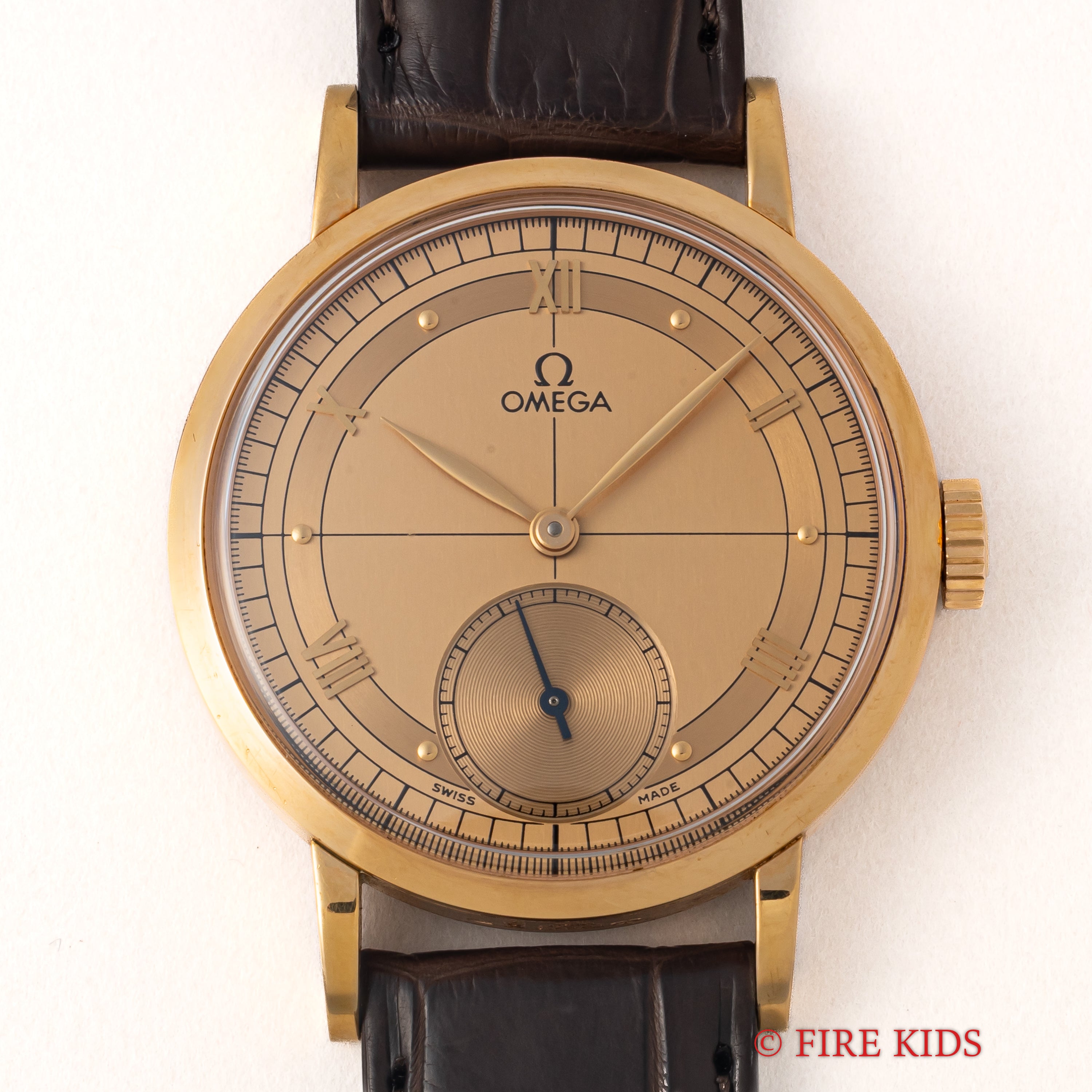 オメガ ルネッサンス 1994年製 オメガ誕生100周年 世界限定1894本 18金無垢ピンクゴールド Ref.59503003