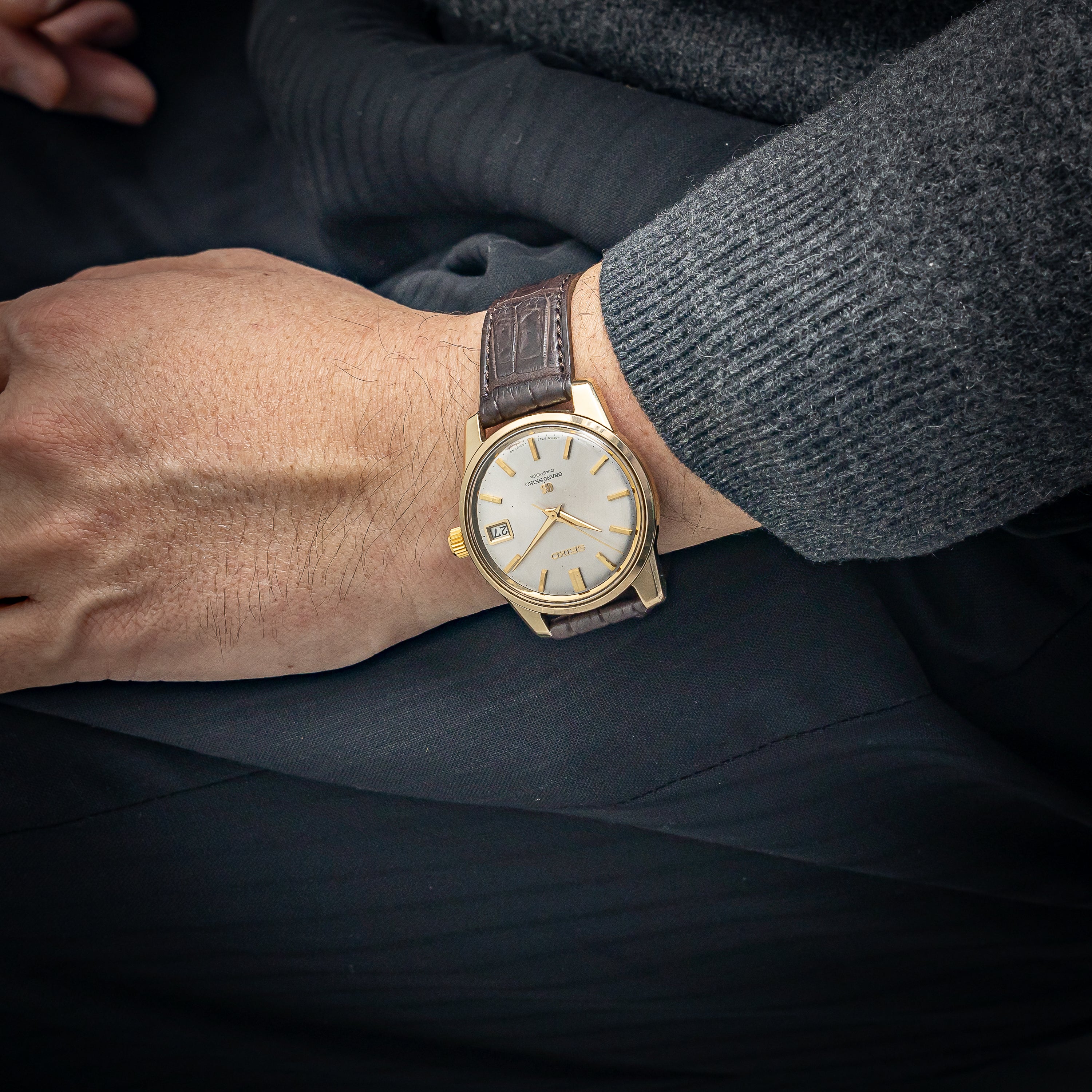 グランドセイコー セカンドモデル後期 GCケース 1966年製 Ref.5722-9010 57GS