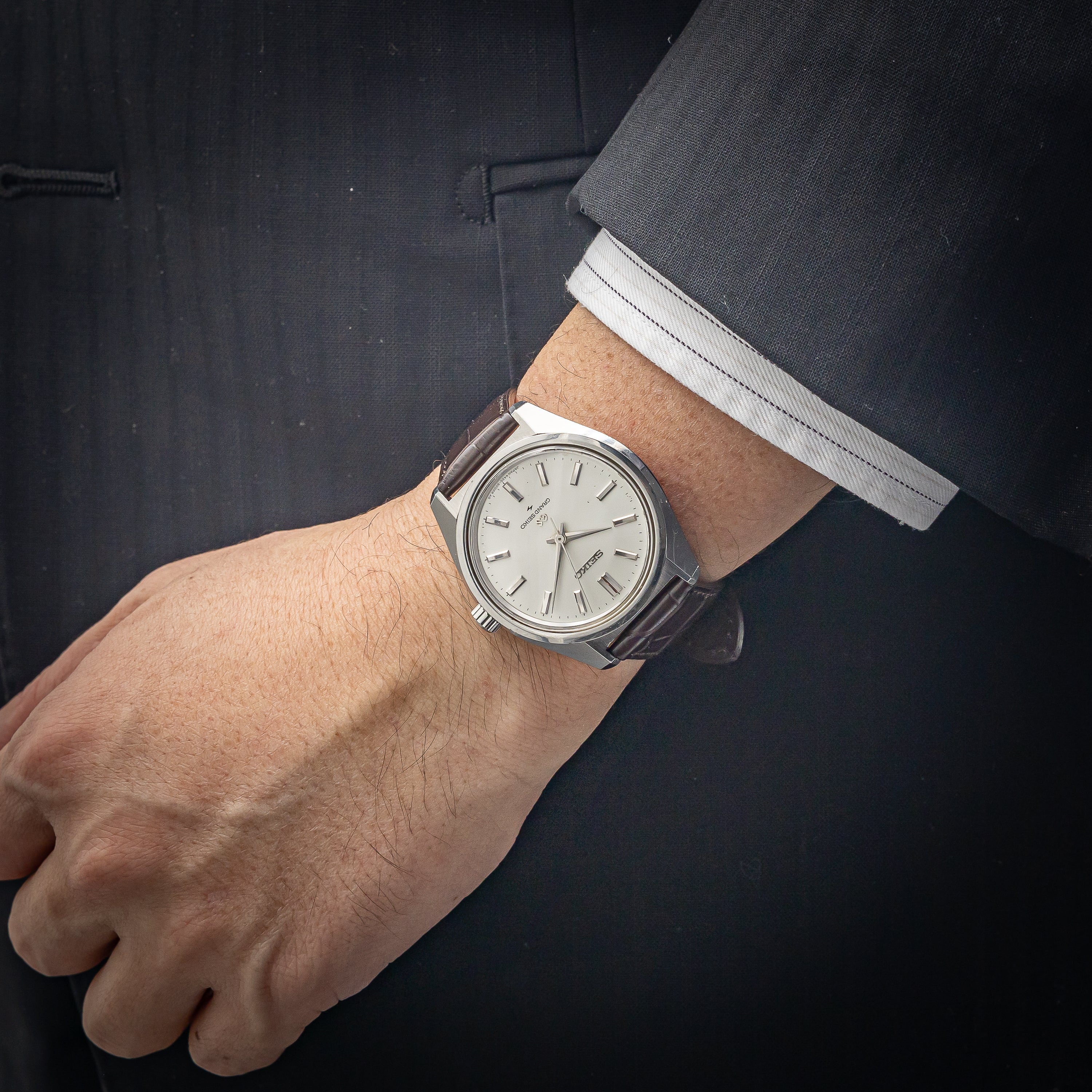 グランドセイコー 1968年製 Ref.4420-9000 44GS後期 セイコースタイルケース 手巻きノンデイト