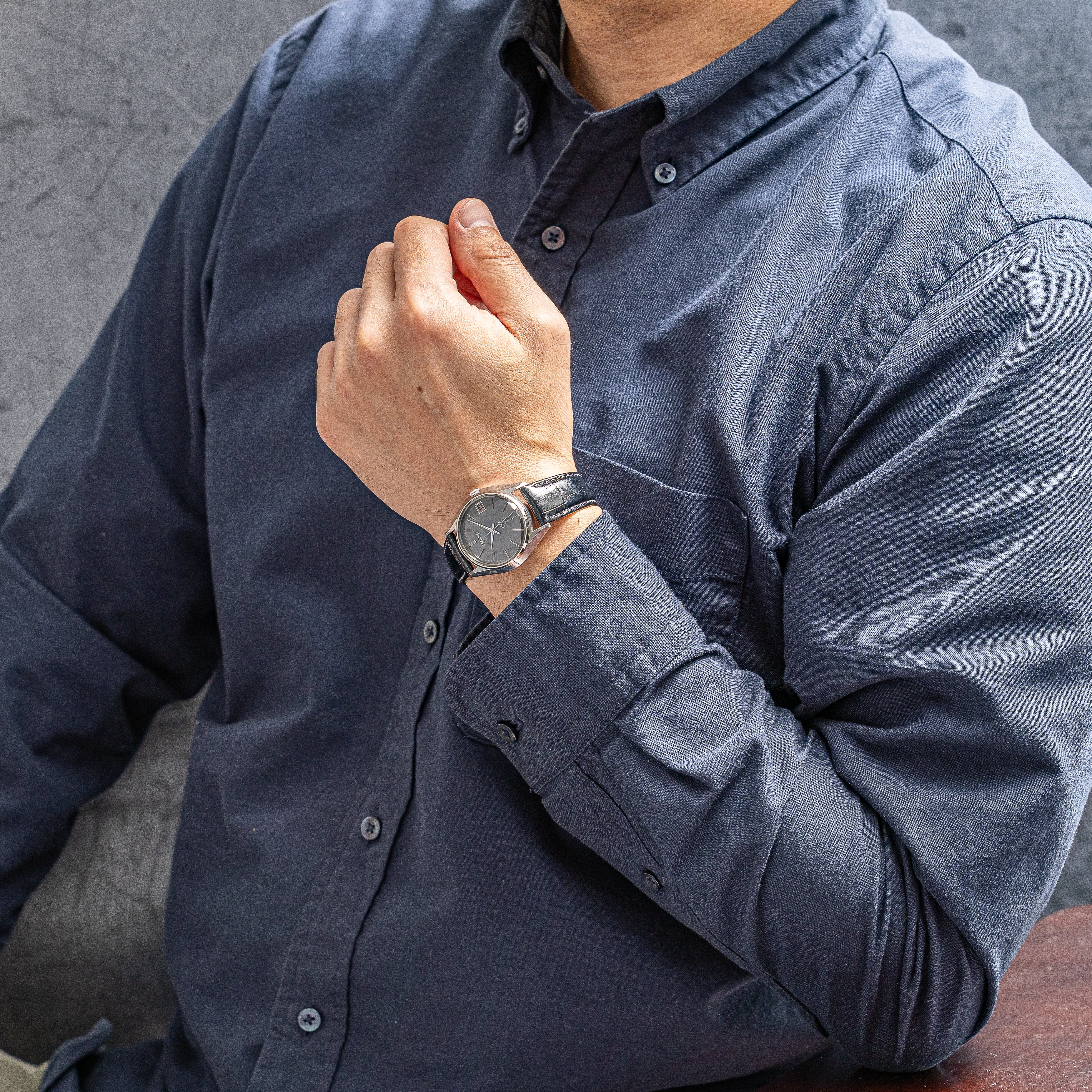 キングセイコー スペシャル クロノメーター グレーダイヤル 1972年製 ハイビート自動巻き Ref.5245-7000