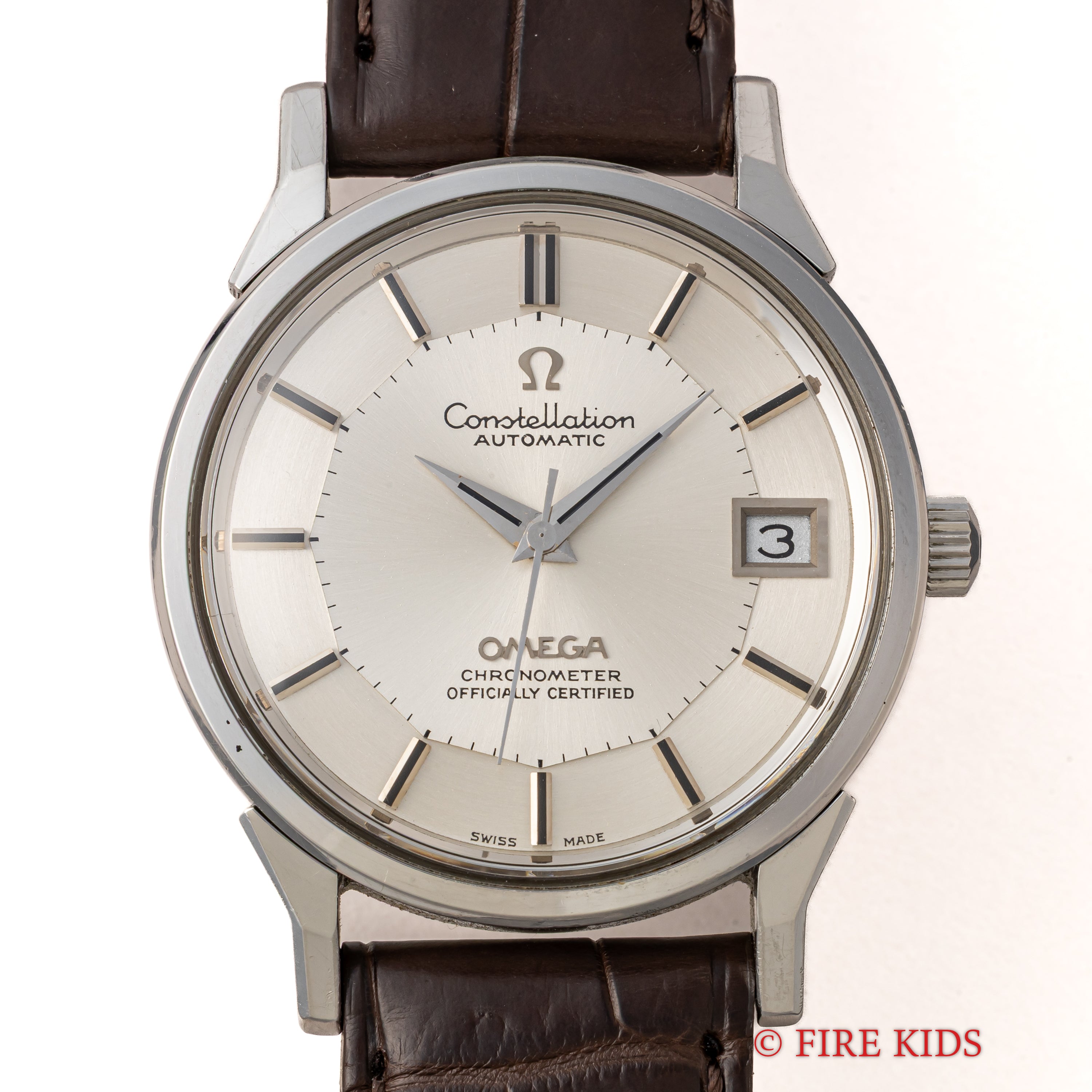 オメガ コンステレーション 12角 1973年製 最後期型 パイパンダイヤル 自動巻クロノメーター