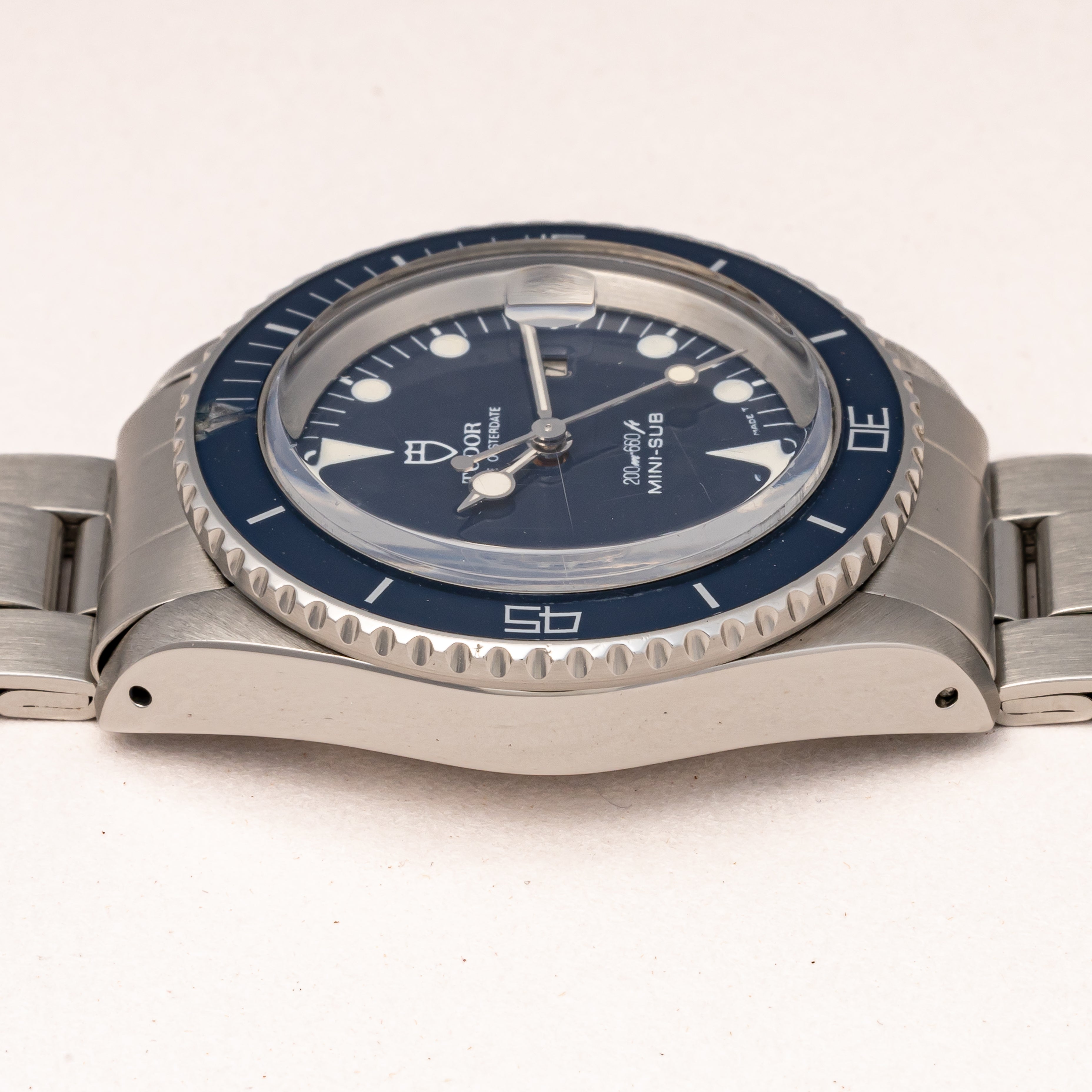 チューダー ミニサブ ブルー MINI-SUB 1985年製 プリンスオイスターデイト Ref.9440 王冠リューズ 3連オイスターブレス