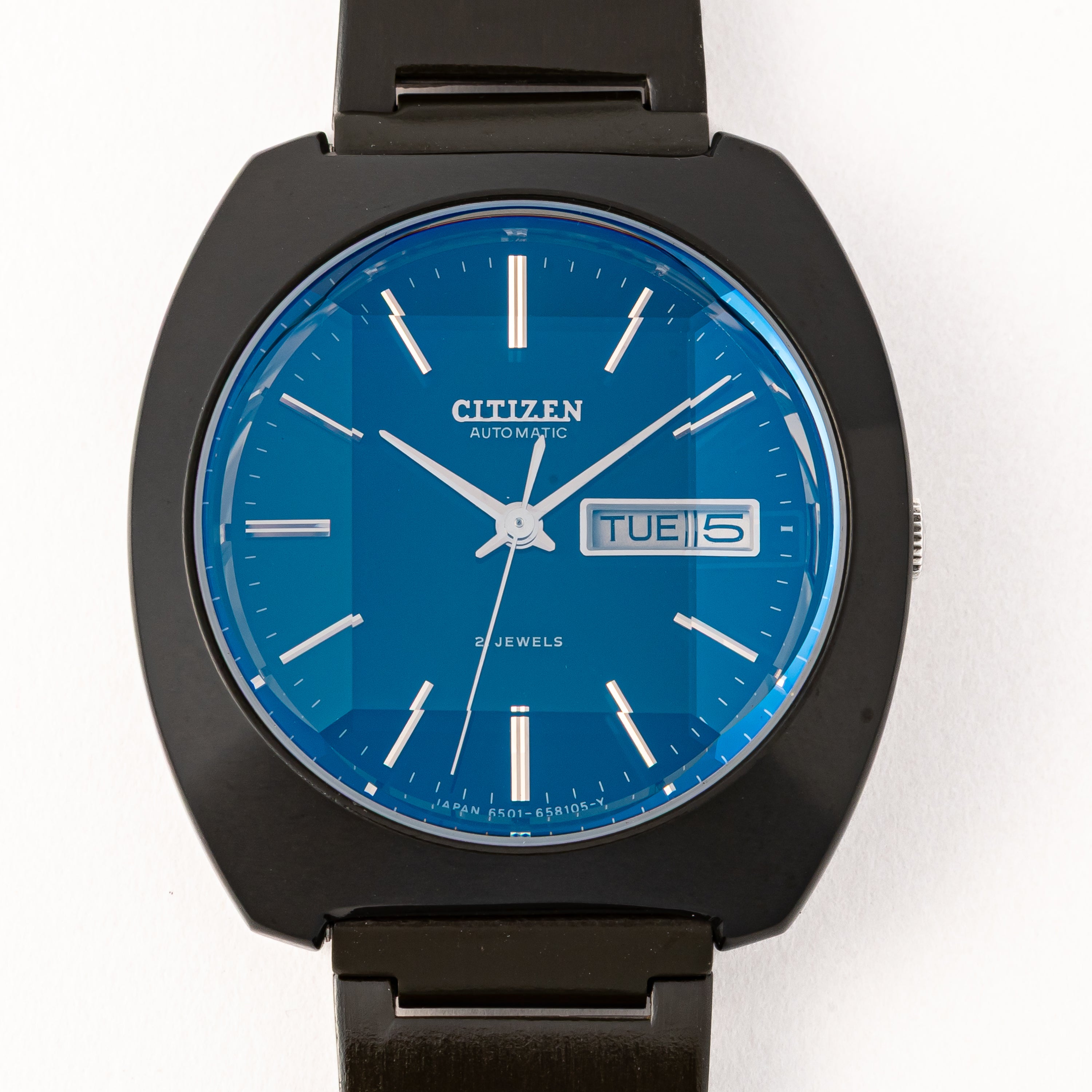 シチズン カスタムV2 自動巻き カットガラス 1975年製 Ref.4-653327TA 純正ブレス