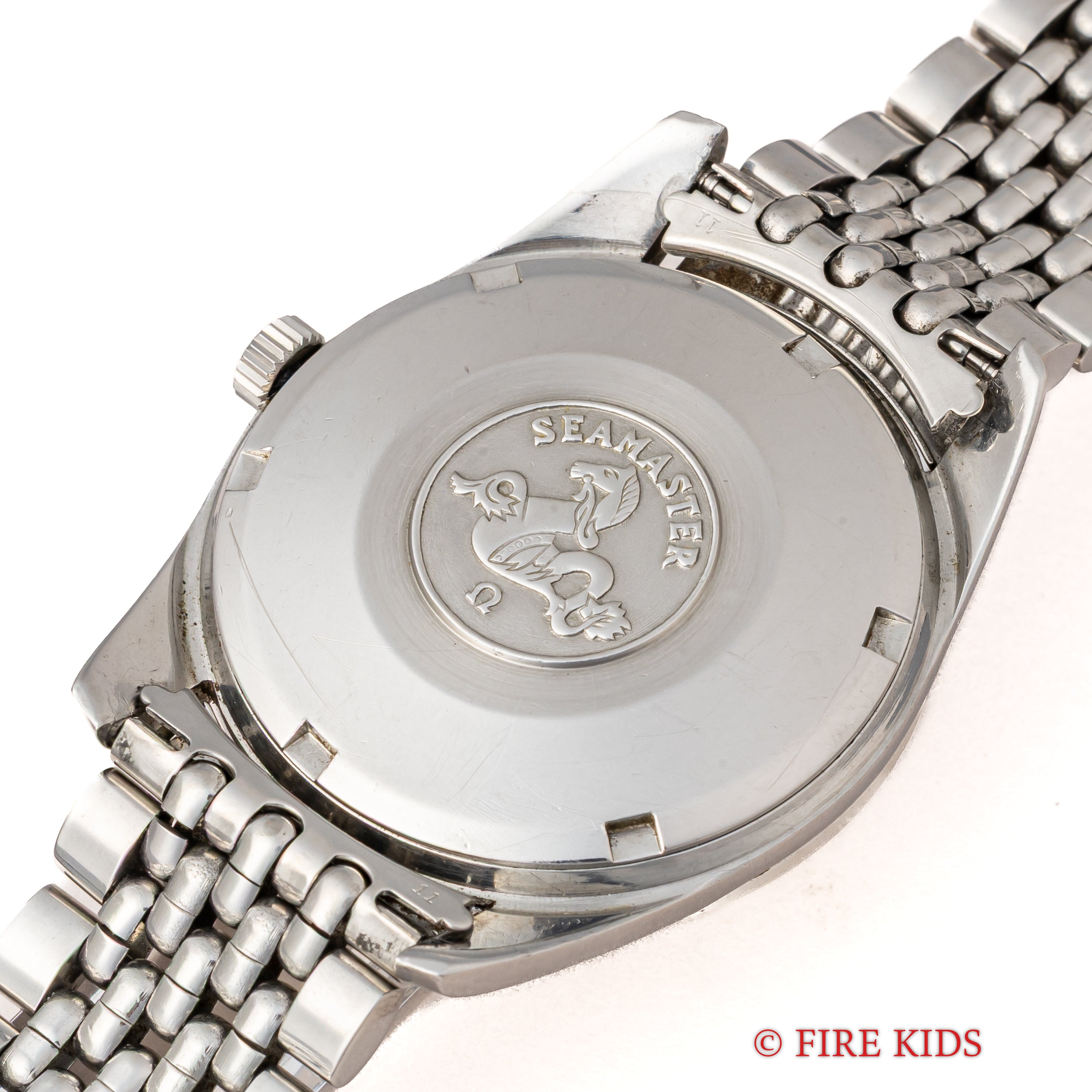 オメガ シーマスター 1963年製 Ref.166.010 自動巻 Cal.562 シルバーダイヤル 純正ライスブレス