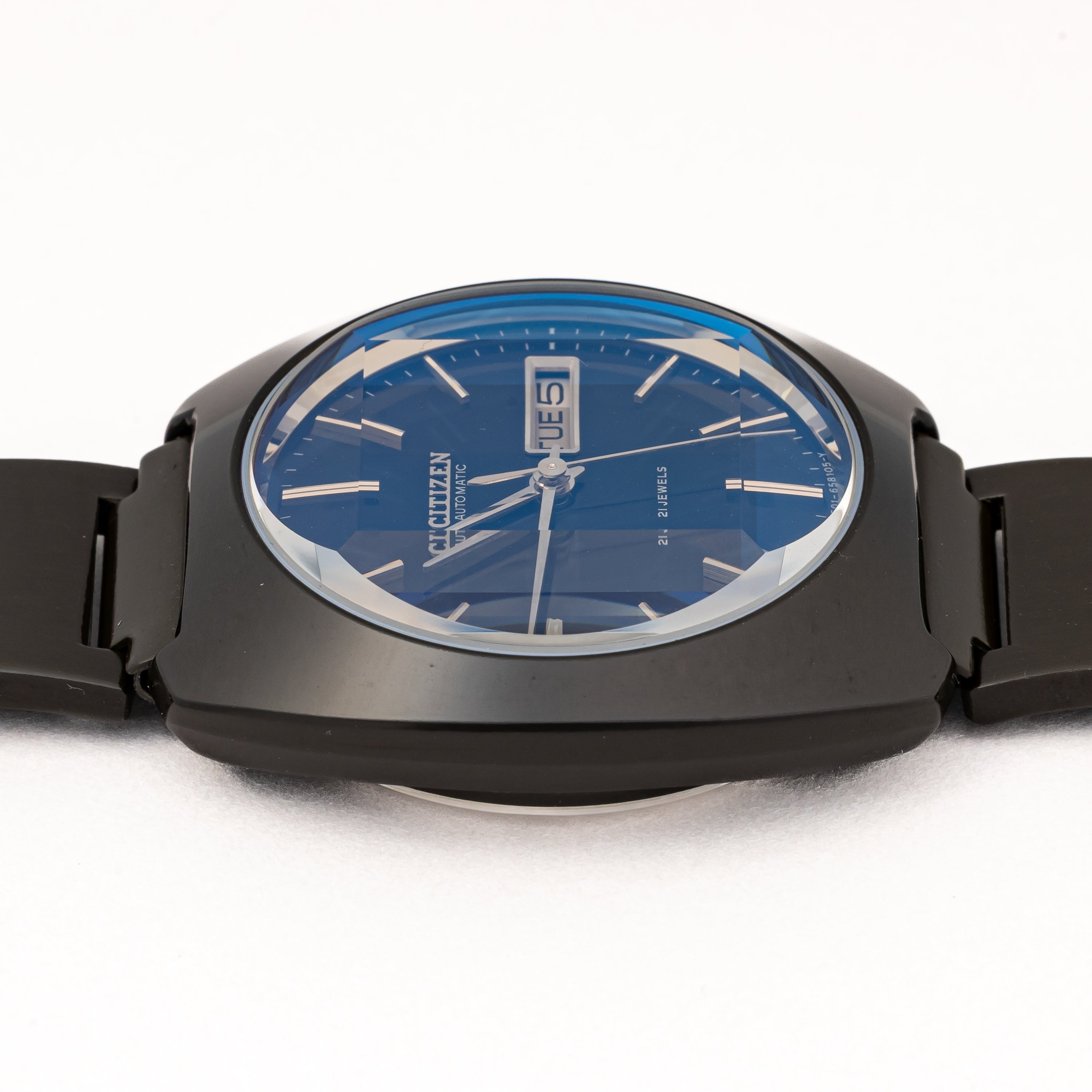 シチズン カスタムV2 自動巻き カットガラス 1975年製 Ref.4-653327TA 純正ブレス