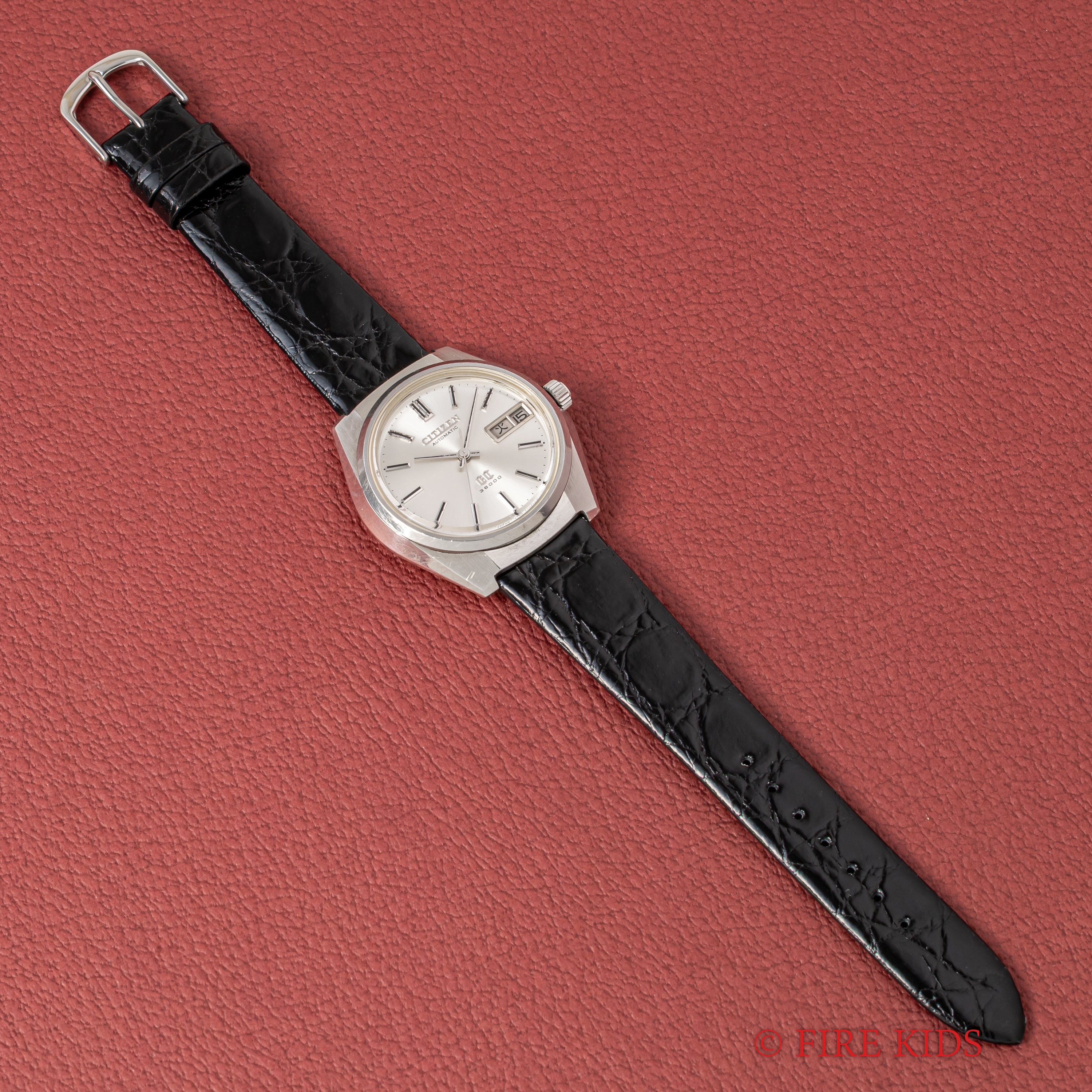 グロリアスシチズン 1971年製 GC Ref.4-770285Y 10振動 デイデイト自動巻 シルバーダイヤル