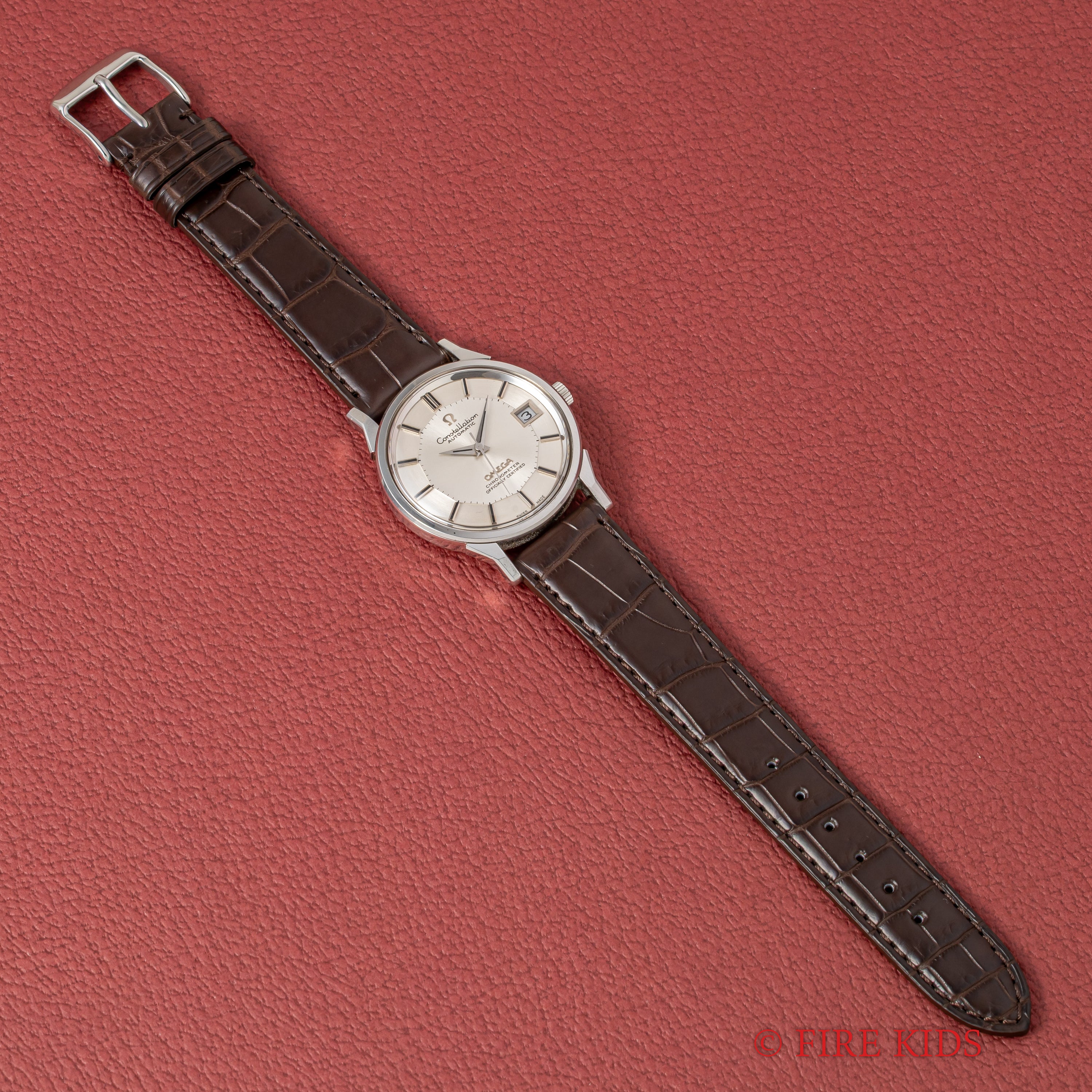 オメガ コンステレーション 12角 1973年製 最後期型 パイパンダイヤル 自動巻クロノメーター