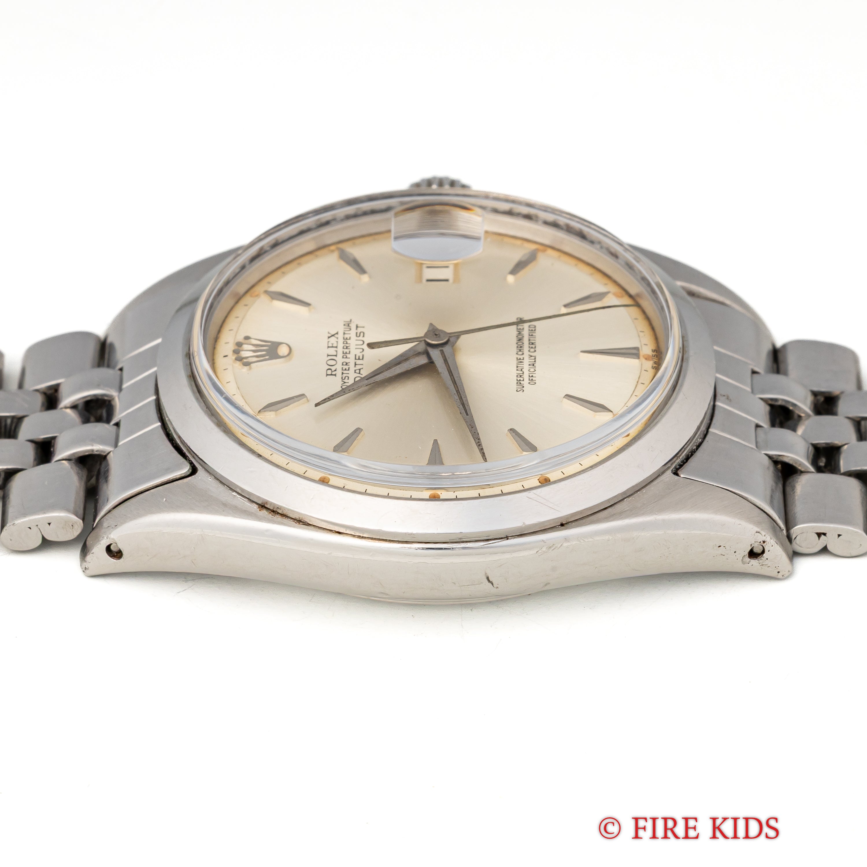 ロレックス デイトジャスト 1960年製(昭和35年製) Ref.1600 スムースベゼル 純正ジュビリーブレス付き