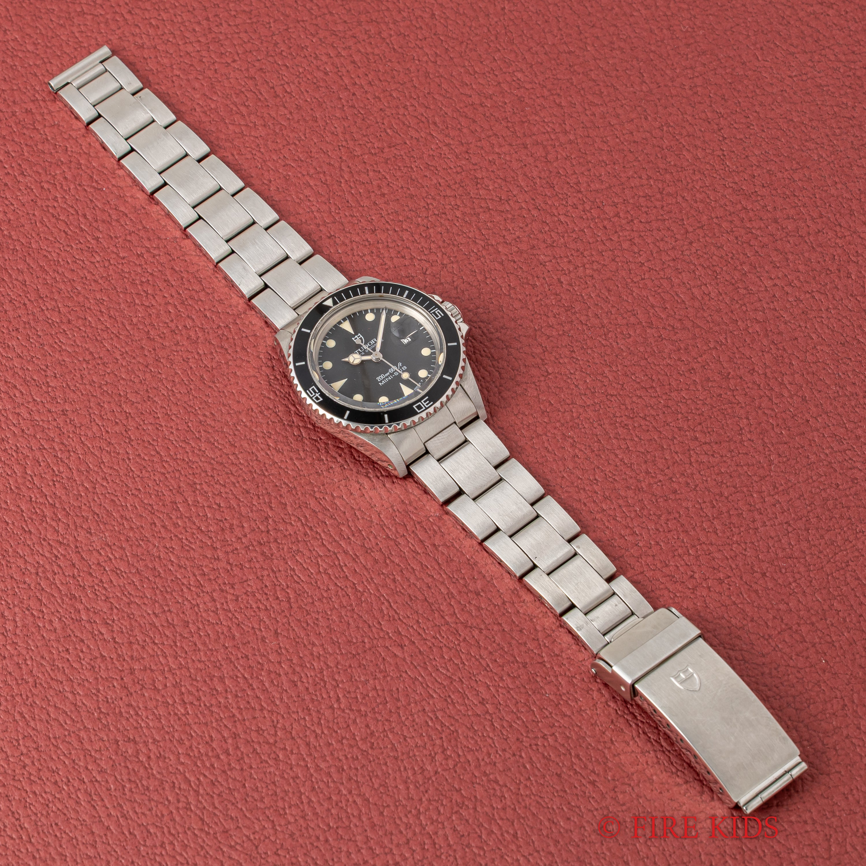 チューダー ミニサブ 1992年製 Ref.73090 ブラックダイヤル 箱、サービスギャラ付き