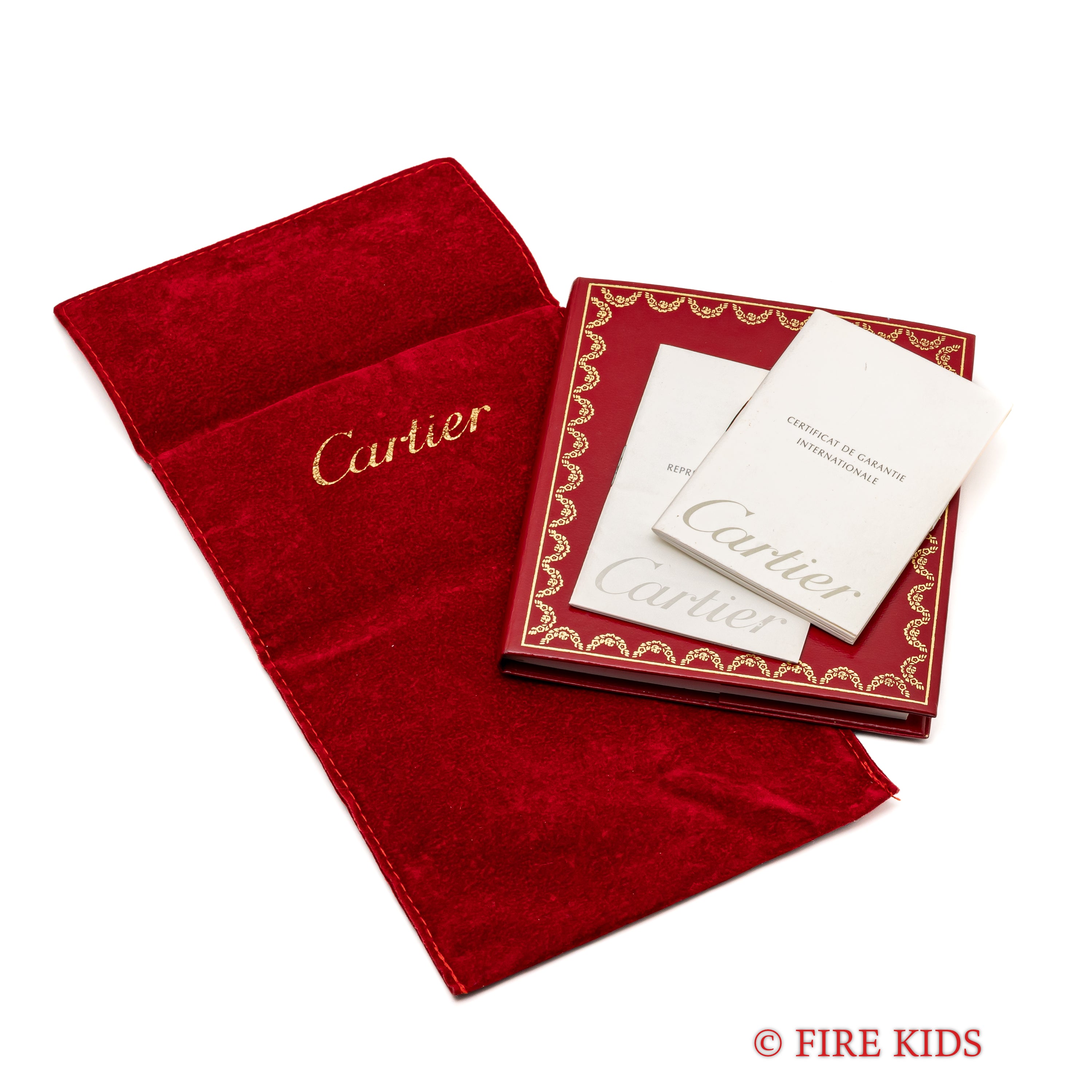 カルティエ マストタンク LMサイズ アイボリーローマン 手巻き 1980年代製 ギャランティー、冊子、ポーチ付き