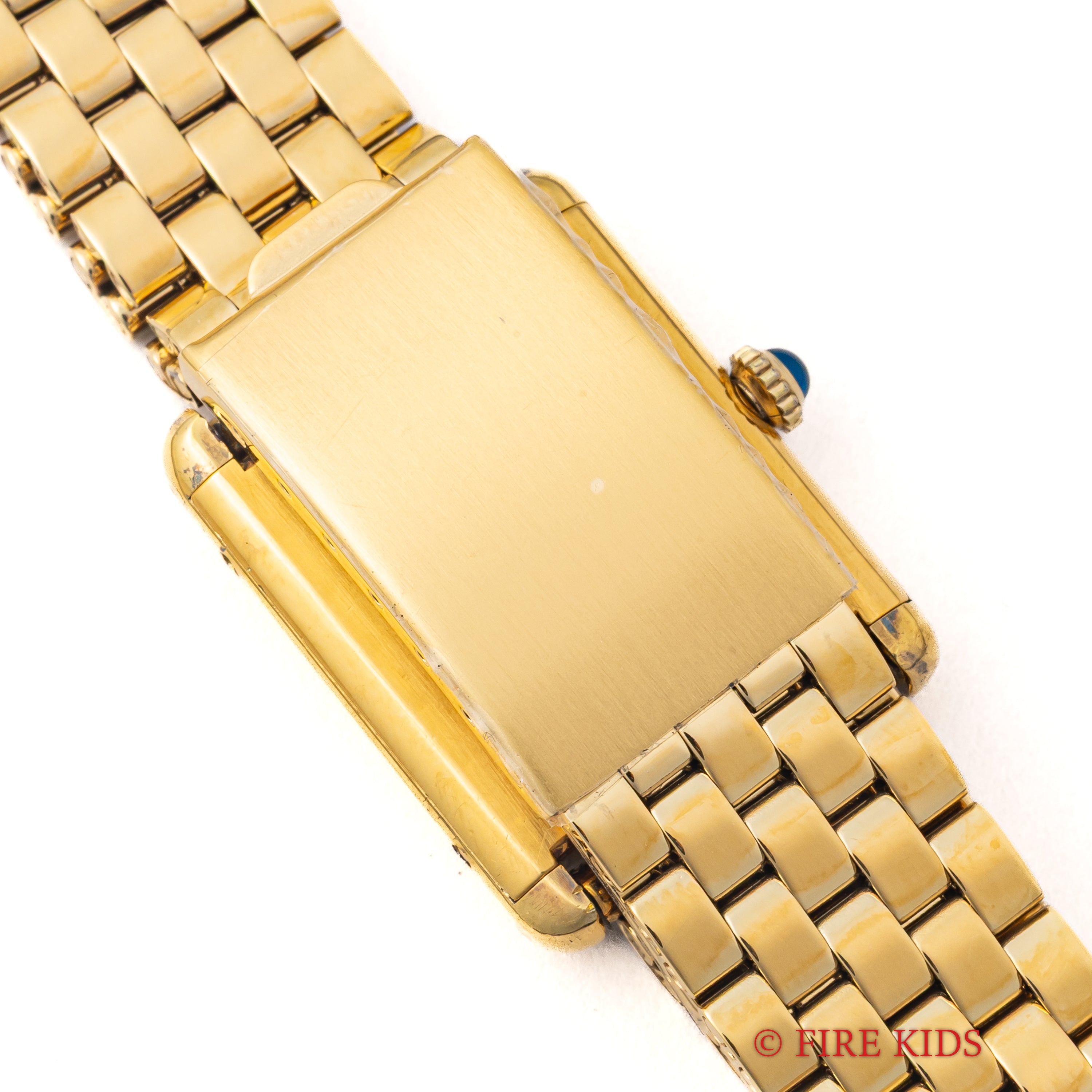 カルティエ マストタンク LMサイズ アイボリーローマン 手巻き 1980年代製 ギャランティー、冊子、ポーチ付き