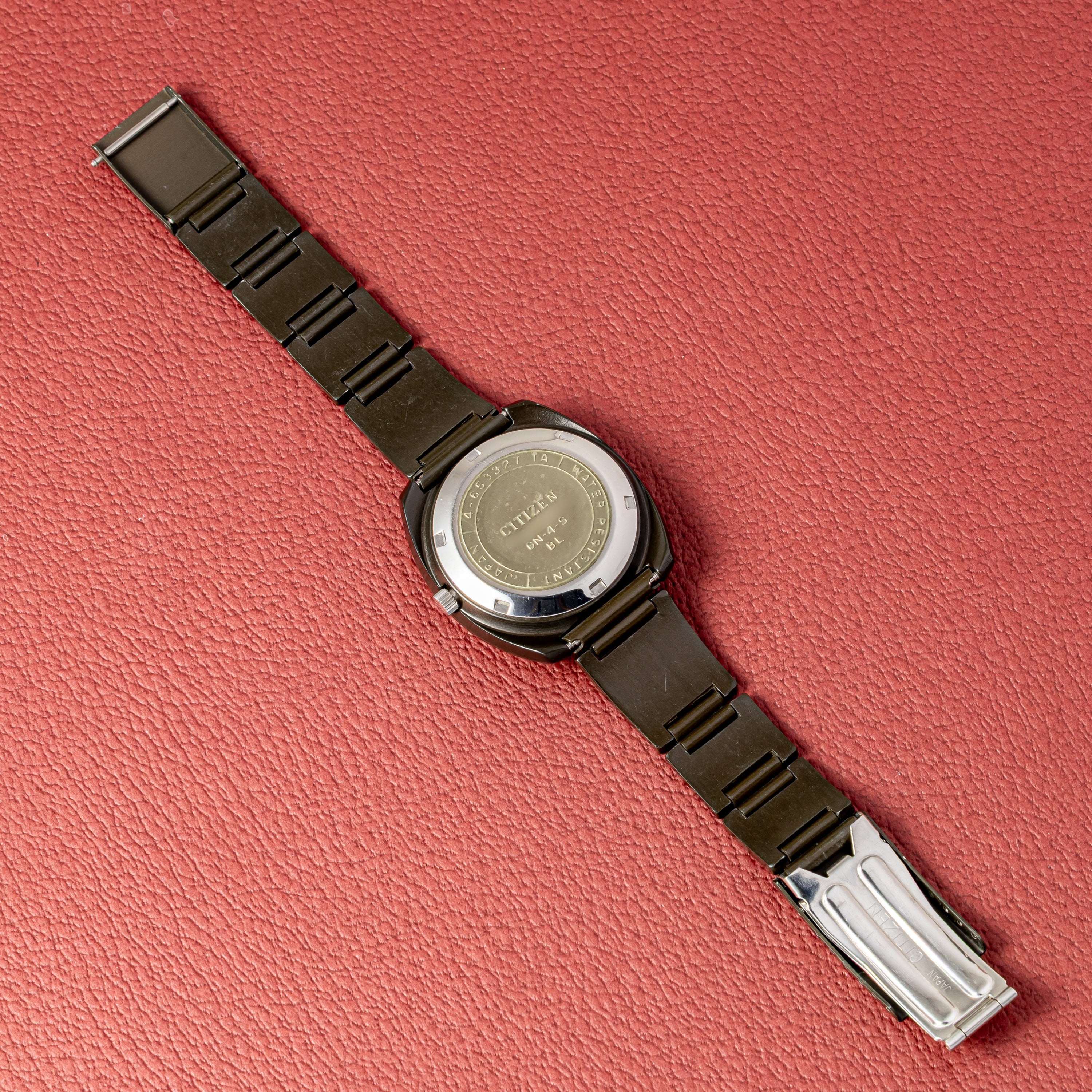 シチズン カスタムV2 自動巻き カットガラス 1975年製 Ref.4-653327TA 純正ブレス