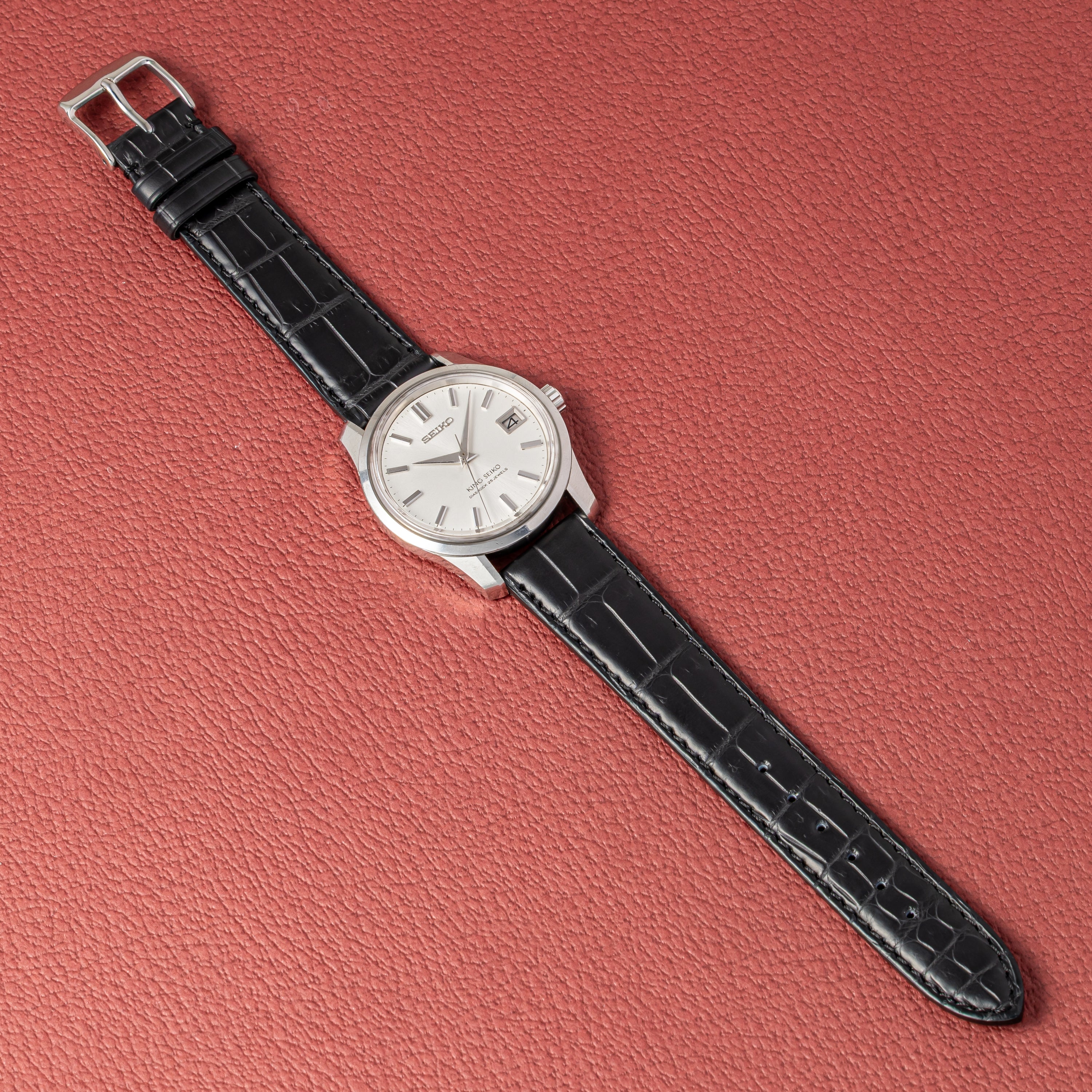 セイコー キングセイコー 手巻き 前期型 盾メダリオン Ref.4402-8000 Cal.4402A