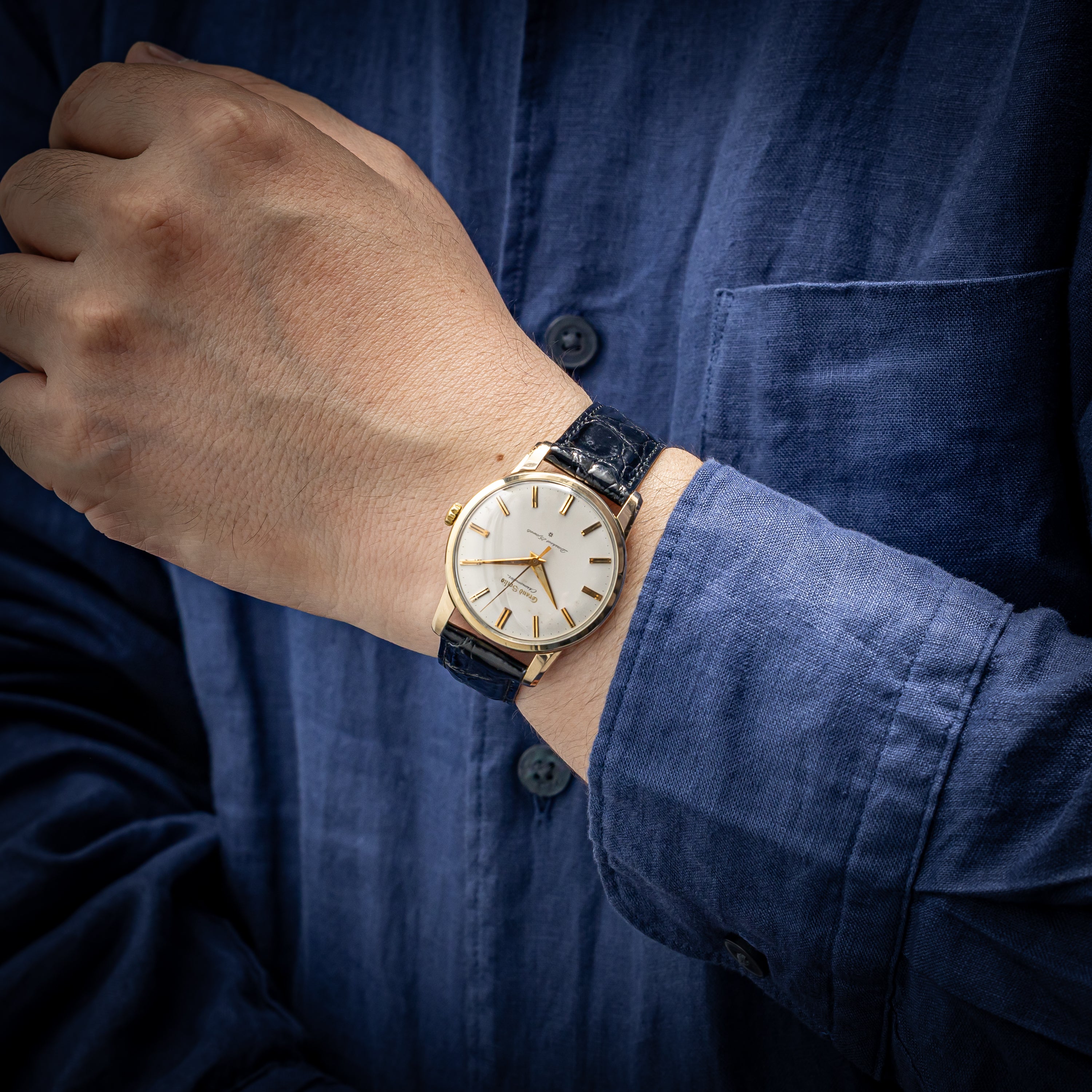 グランドセイコー ファーストモデル 1963年製 Ref.J14070 GS アップライトダイヤル