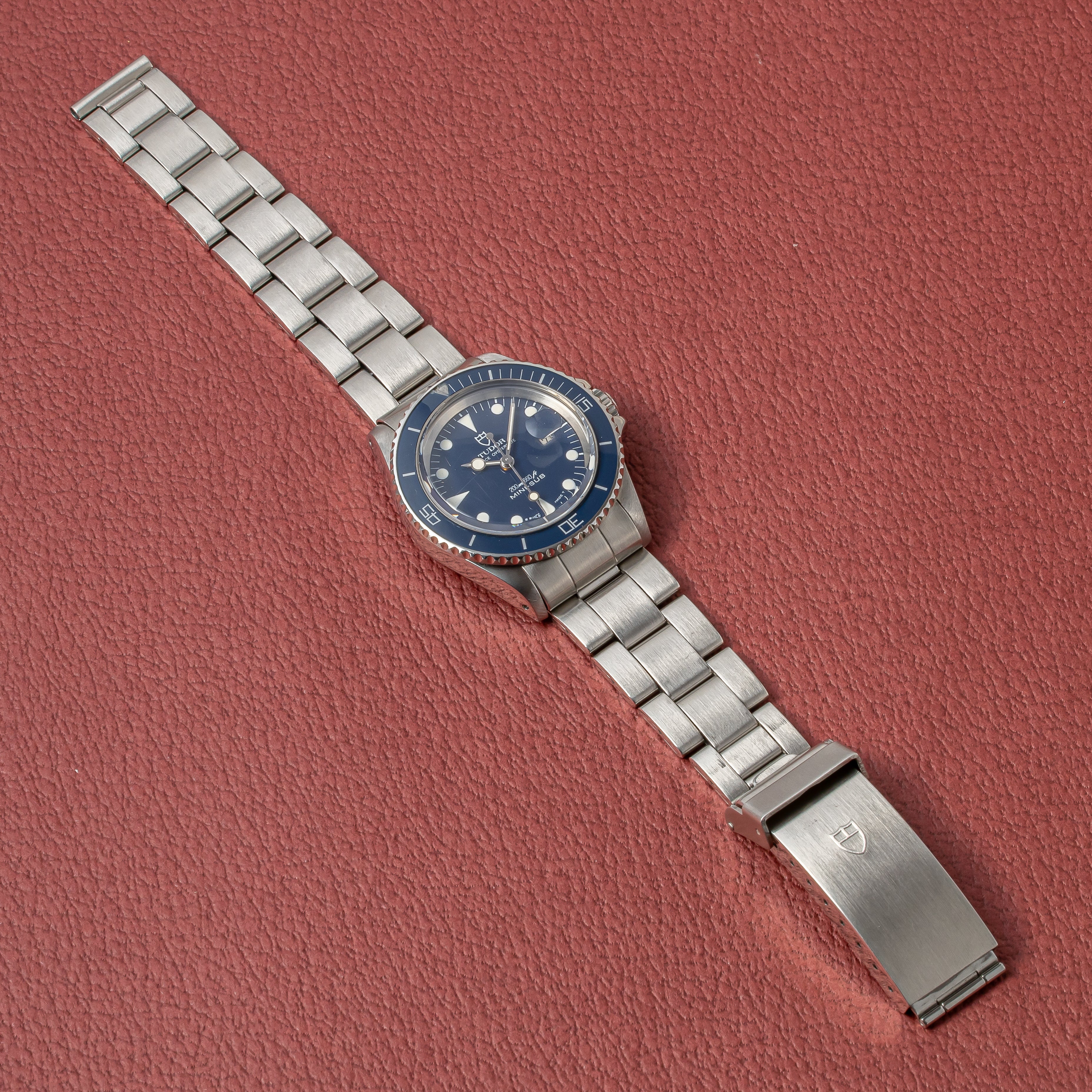 チューダー ミニサブ ブルー MINI-SUB 1985年製 プリンスオイスターデイト Ref.9440 王冠リューズ 3連オイスターブレス