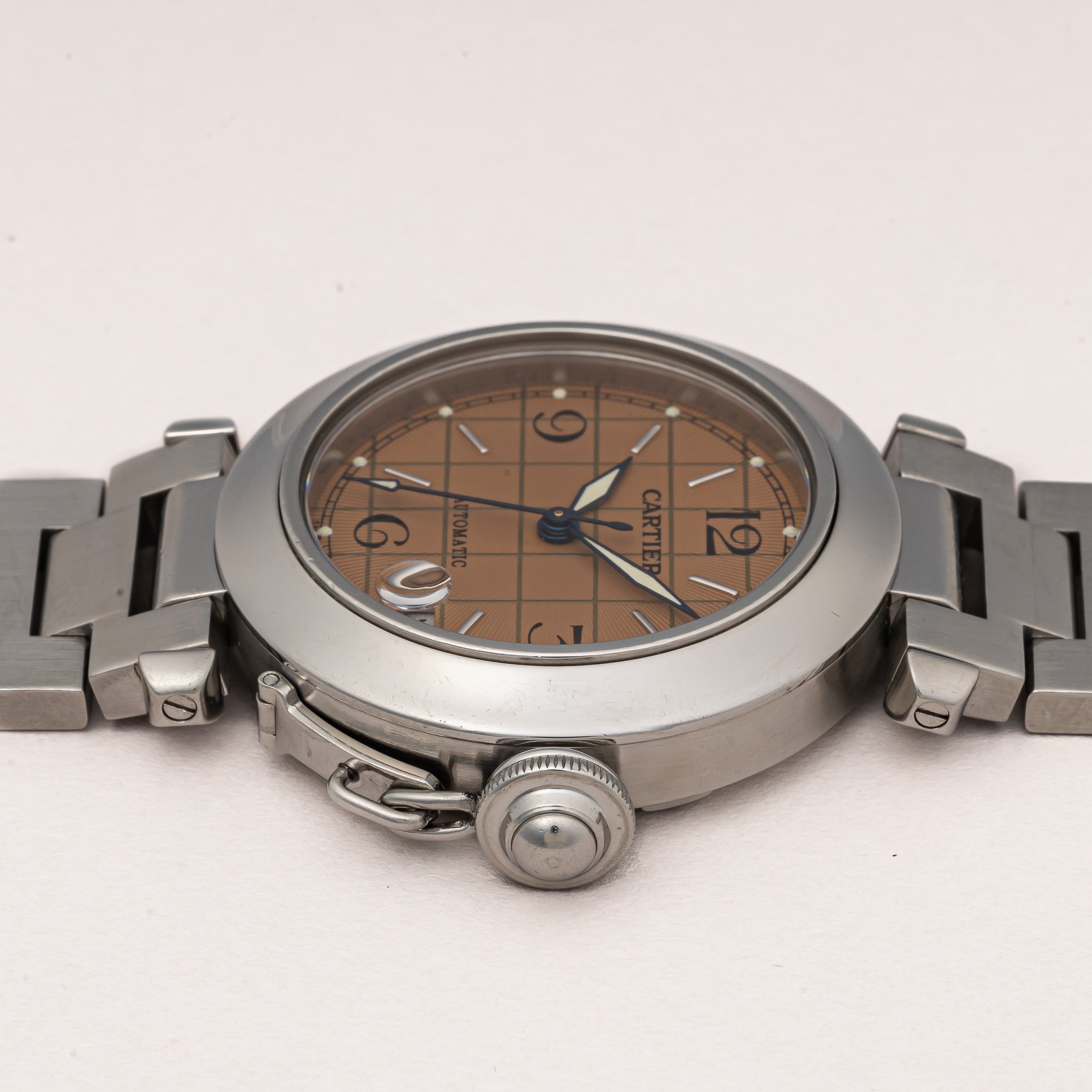 カルティエ パシャC 1990年代製 オートマチック Ref.2324 箱、ギャラ付き