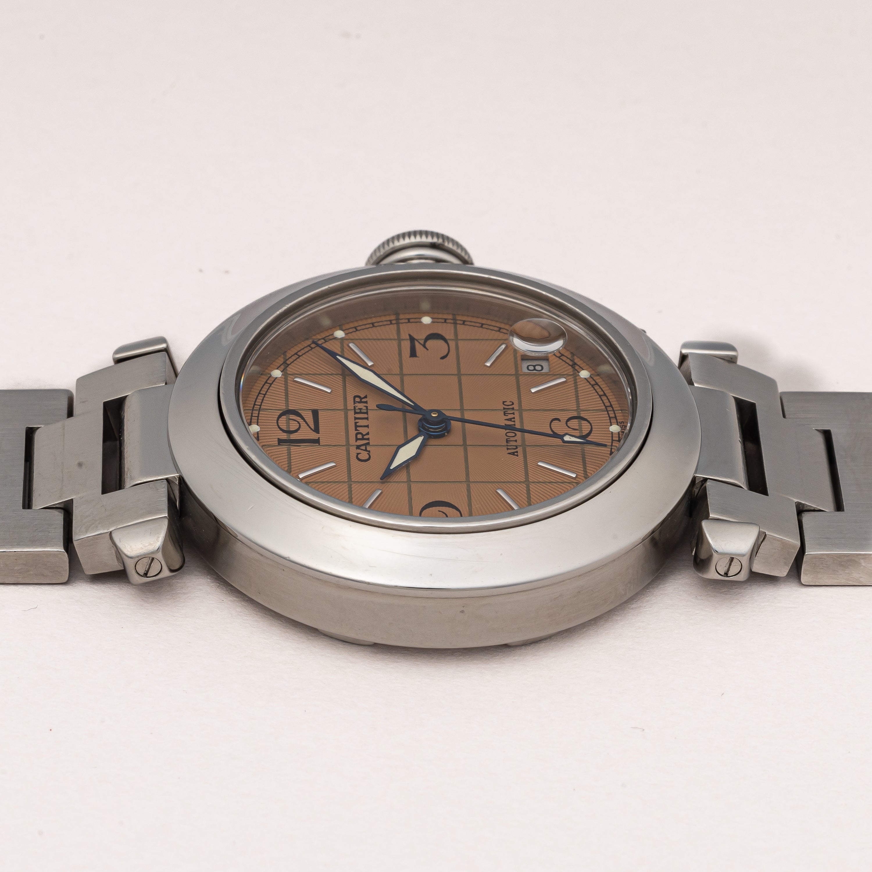 カルティエ パシャC 1990年代製 オートマチック Ref.2324 箱、ギャラ付き