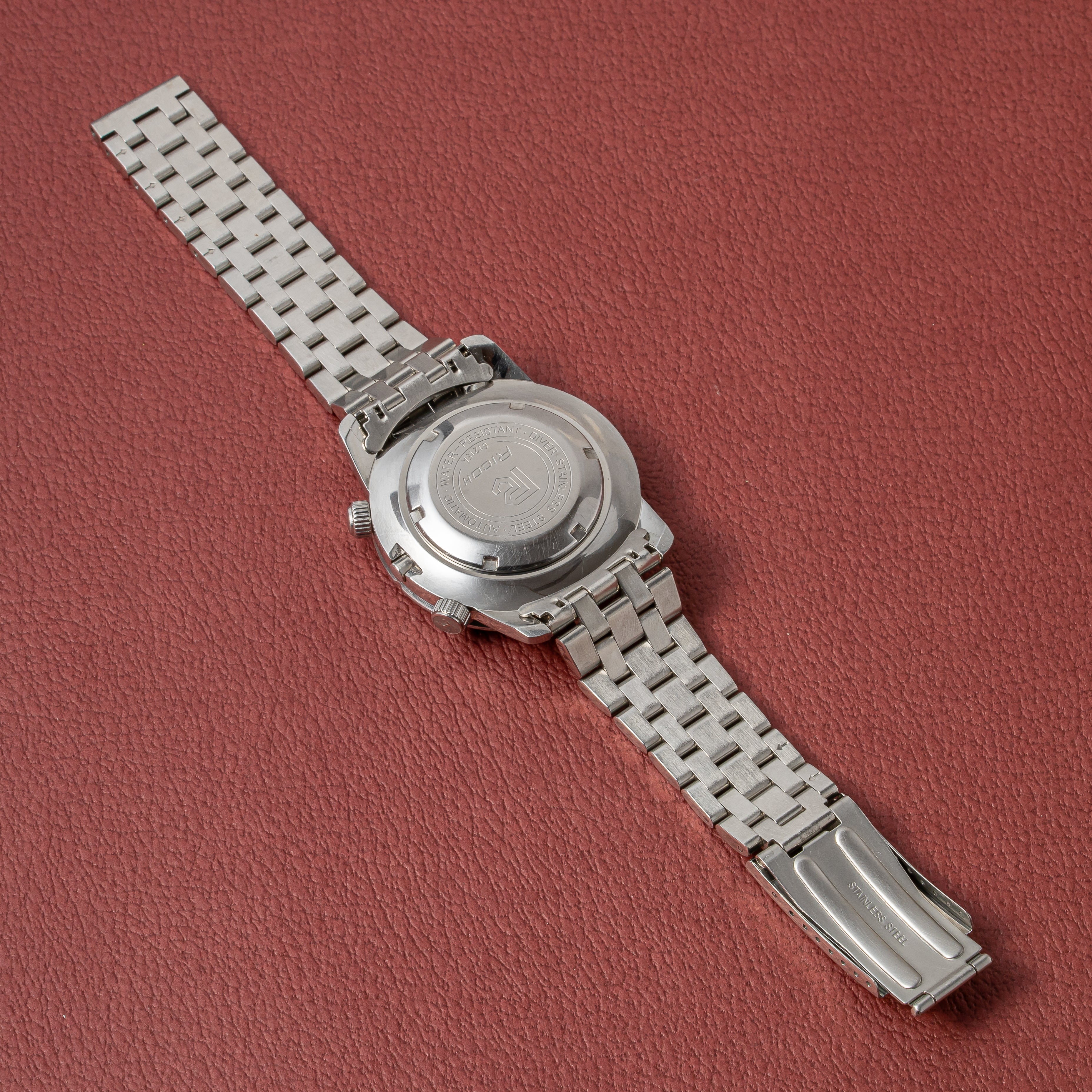 リコー ワールドタイム 1970年代製 Ref.61215A 純正ブレス付き