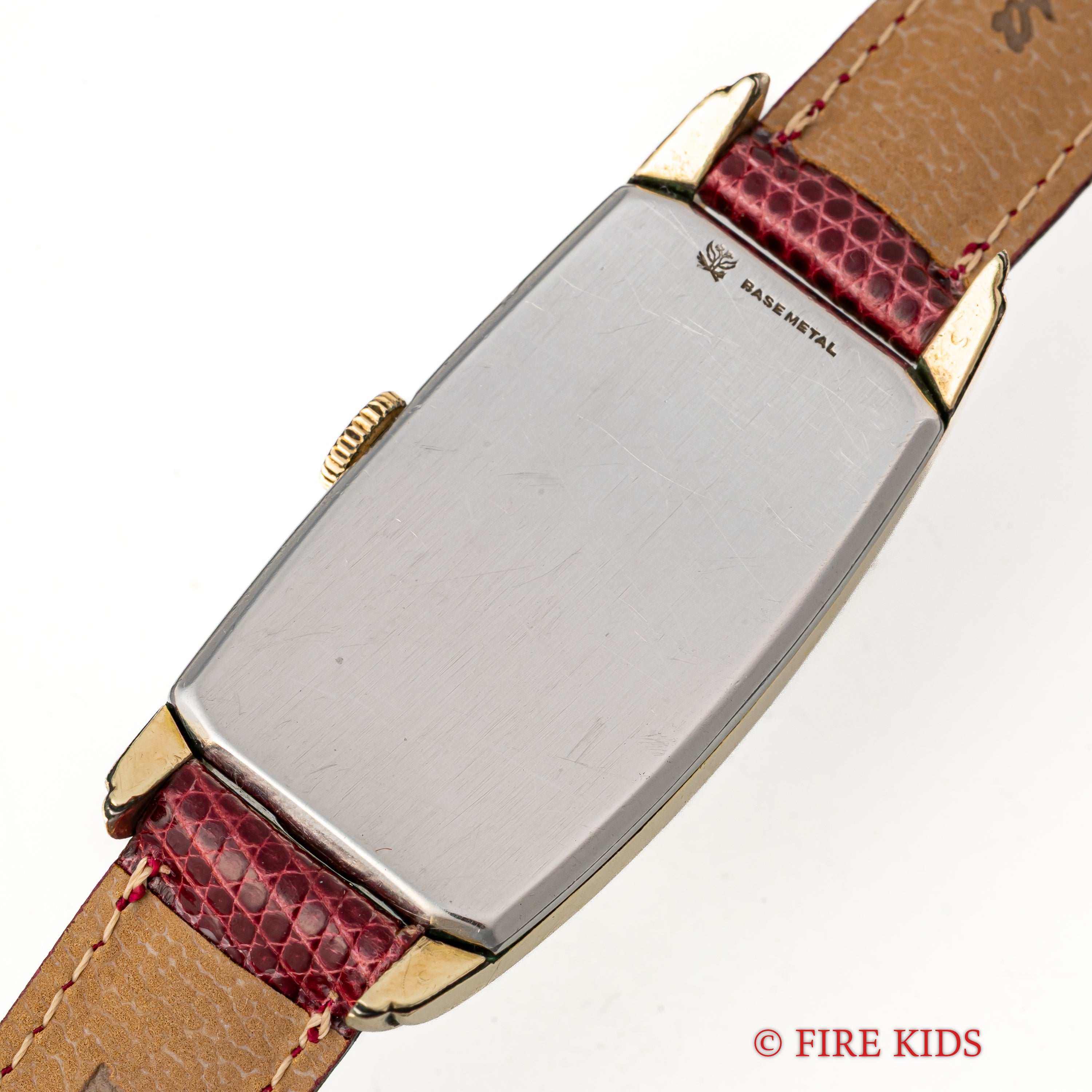 グリュエン 10KGFトノーケース 1930年代製 手巻 Cal.500 ブレゲ数字 USケース