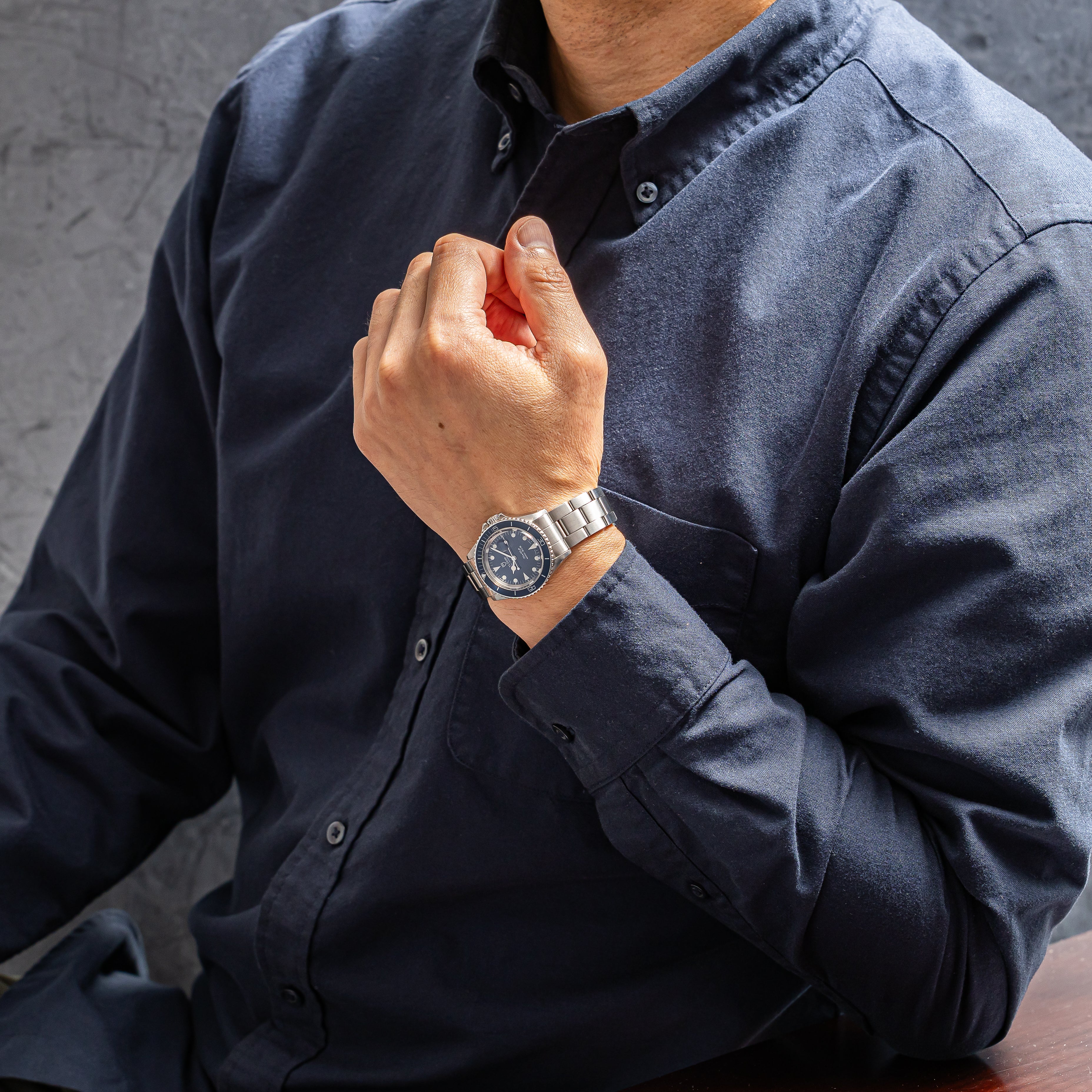 チューダー ミニサブ ブルー MINI-SUB 1985年製 プリンスオイスターデイト Ref.9440 王冠リューズ 3連オイスターブレス