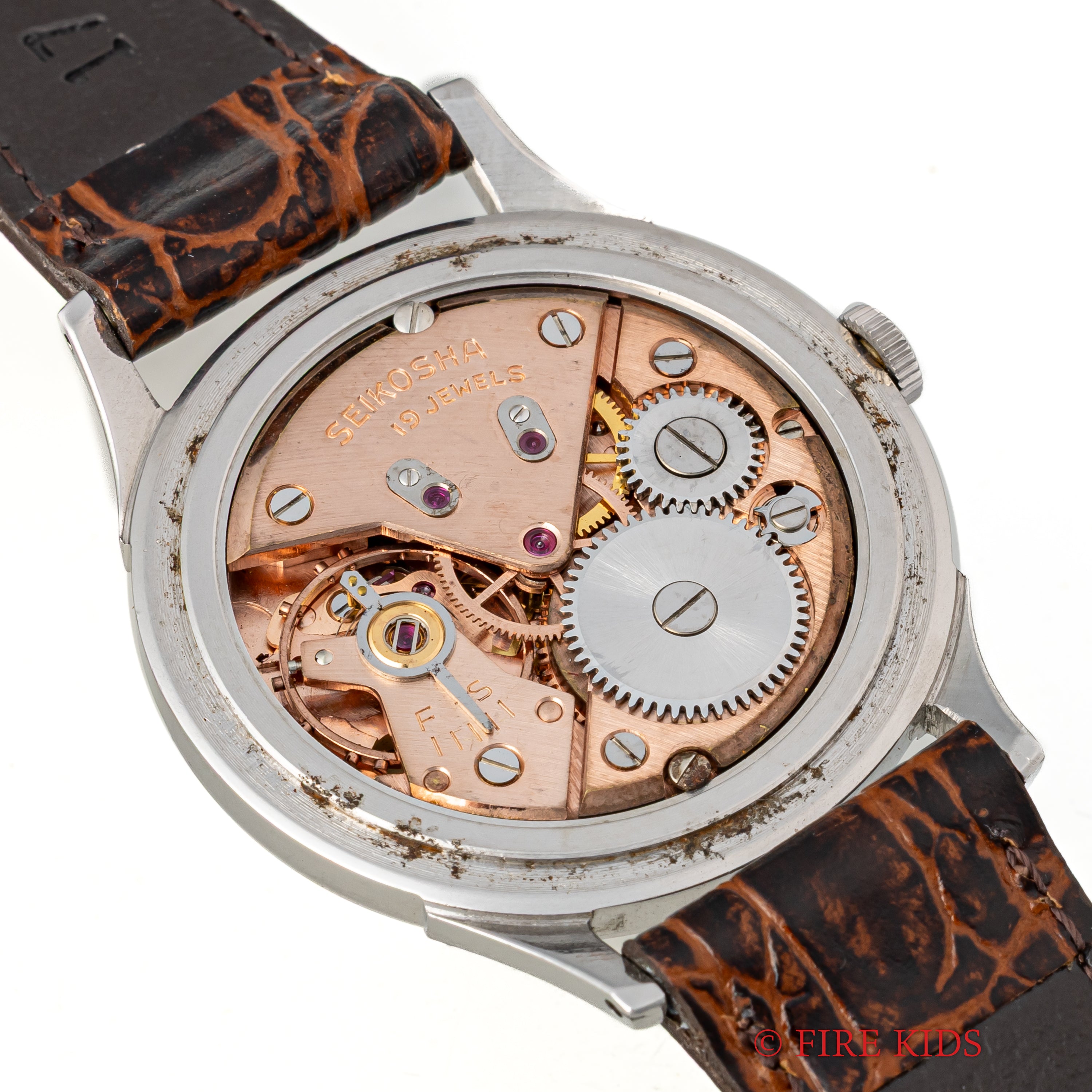 セイコー マーベル 1958年製 ステンレスケース 蛇S 19石手巻