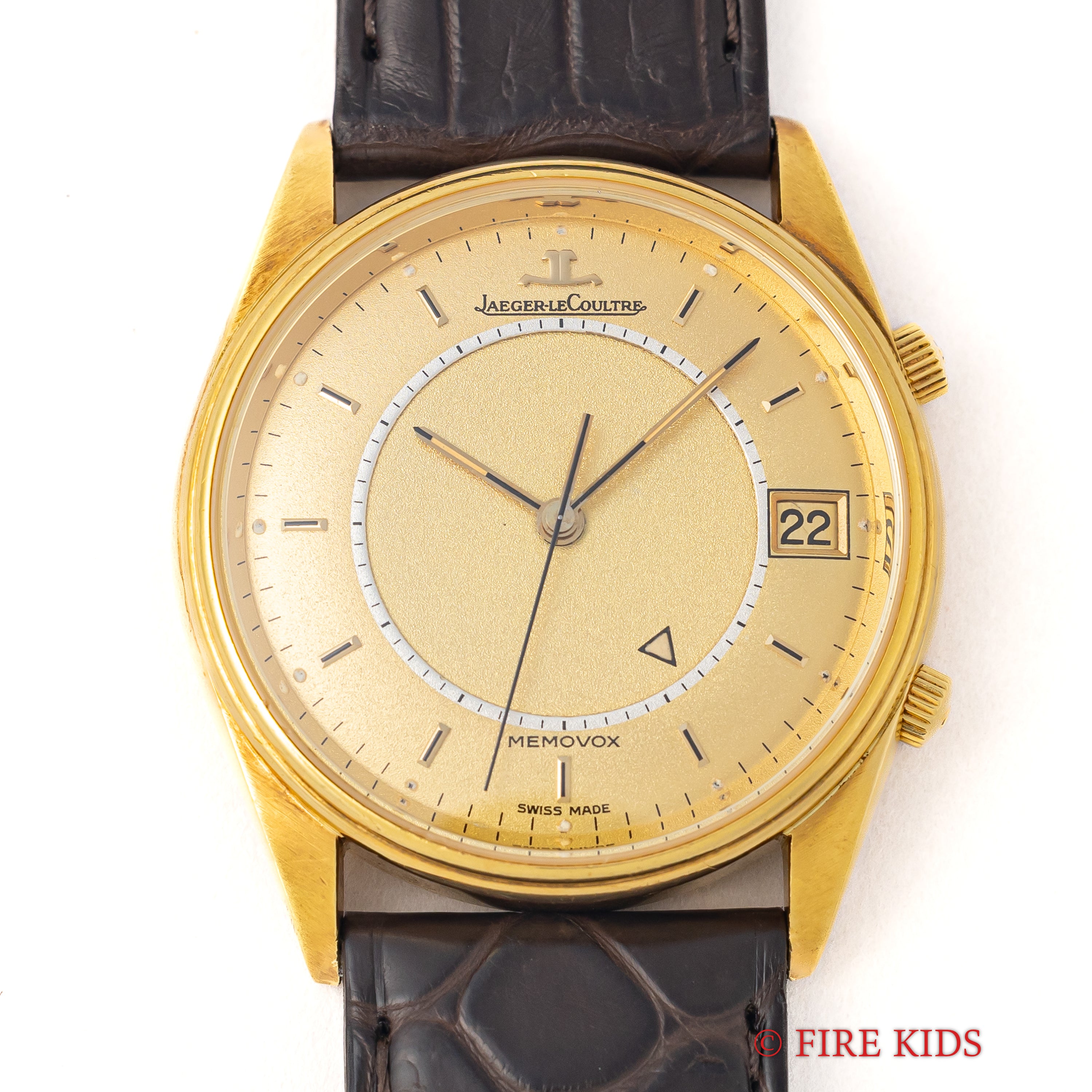 ジャガー・ルクルト 1983年製 メモボックス 150周年記念モデル 18金無垢イエローゴールド 手巻き Ref.141012 1 Cal.K911