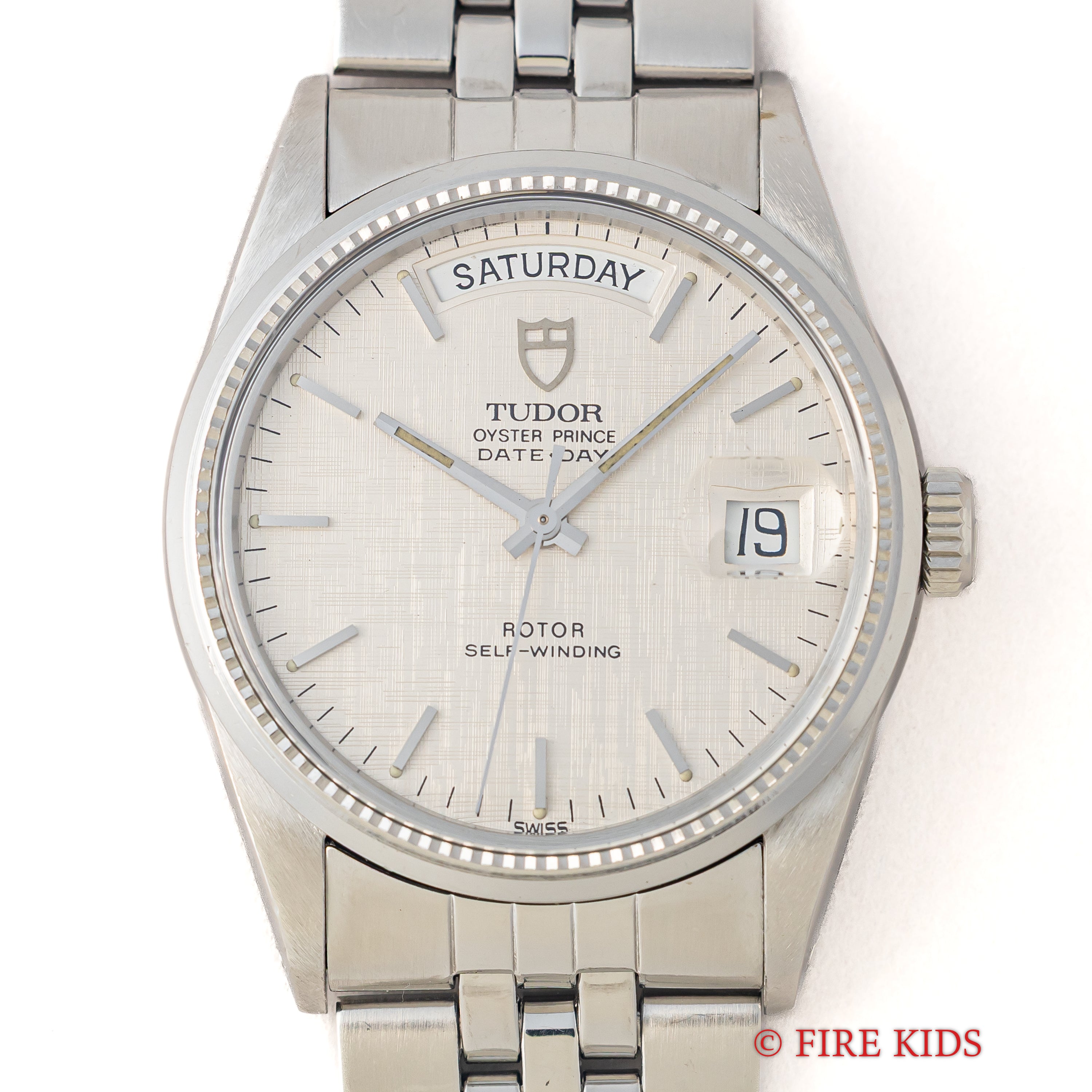 チューダー オイスタープリンス デイトデイ 1980年製(昭和55年製) Ref.94710 シルバーリネンダイヤル