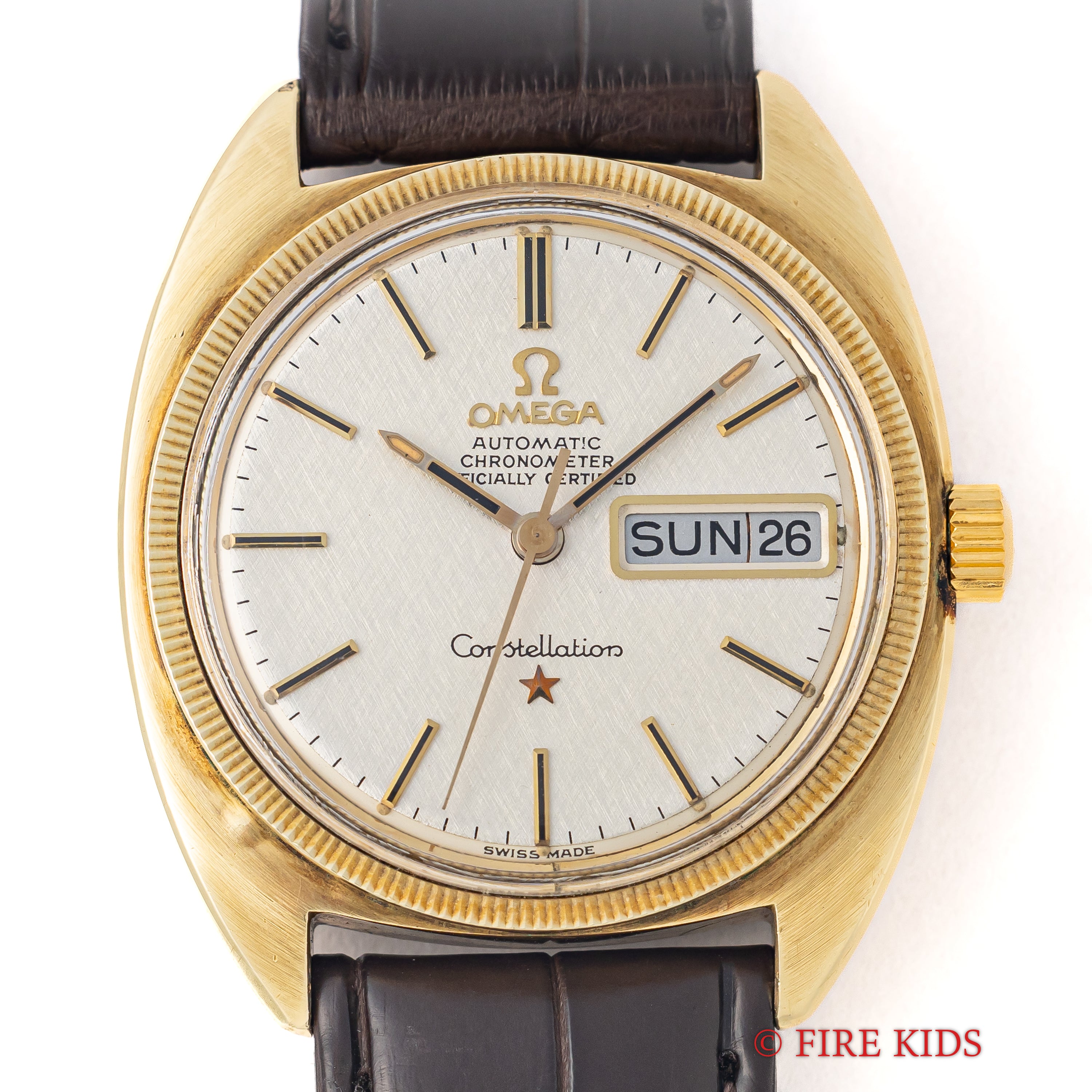 オメガ コンステレーション ジェンタデザイン 前期型 1970年製/昭和45年製 トップゴールド Ref.168.029