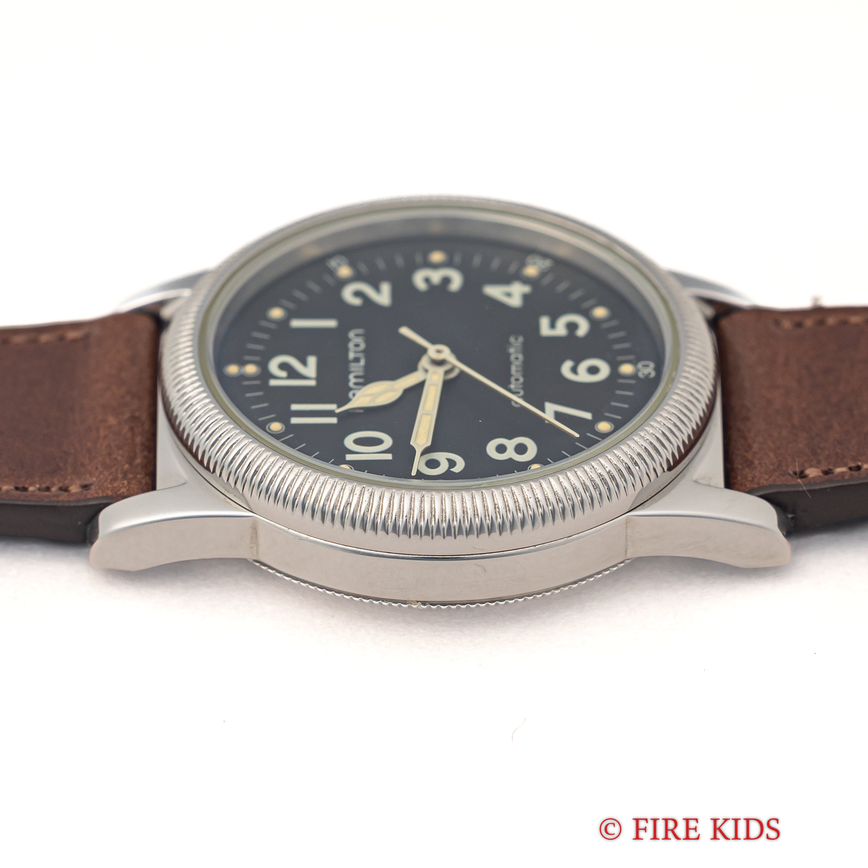 ハミルトン オートマチック 1992年製 ミリタリータイプ 自動巻き 箱、ギャランティー、タグ、ジッポー付き