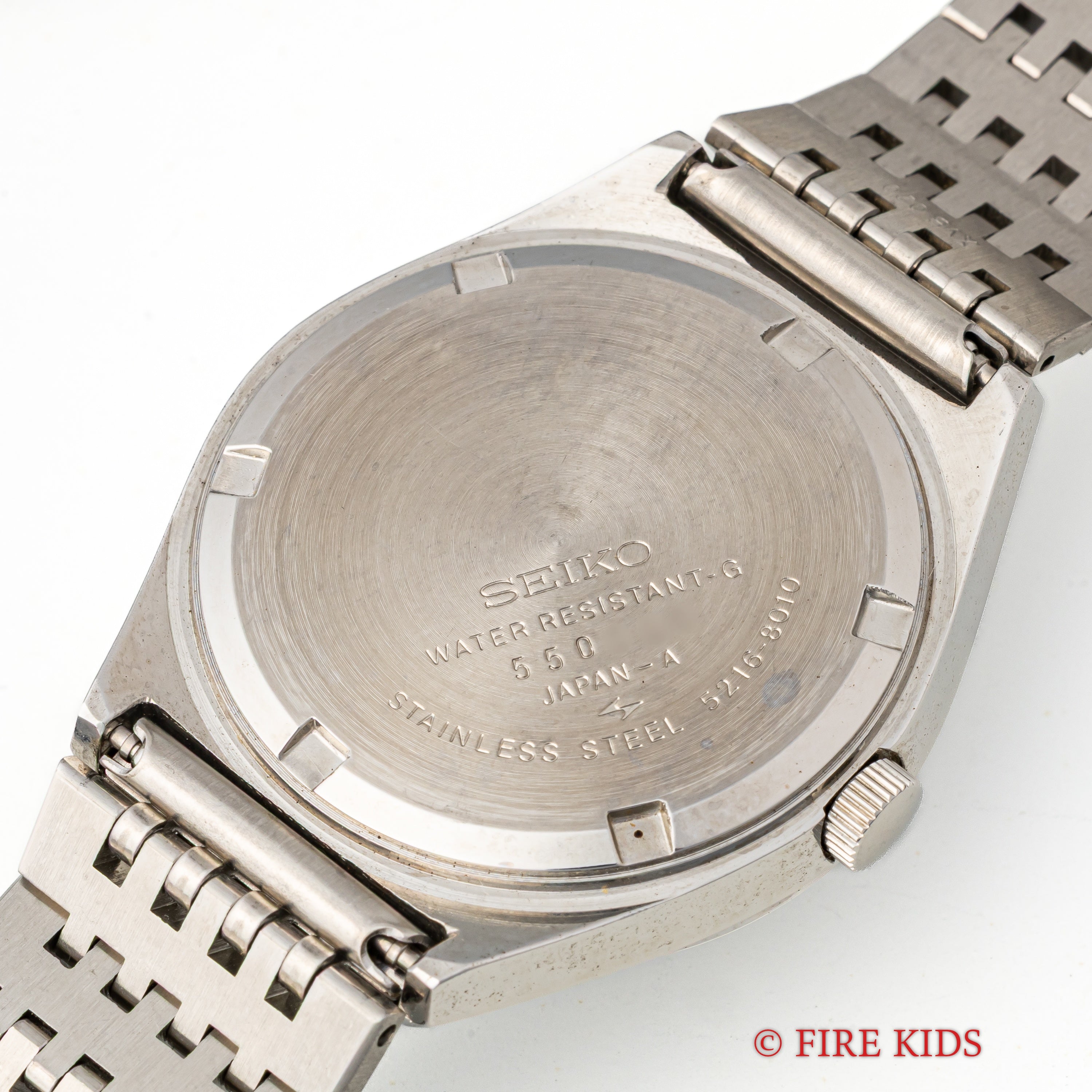 セイコー LMスペシャル 1975年製 純正ブレス付き Ref.5216-8010 8振動自動巻き タグ付き