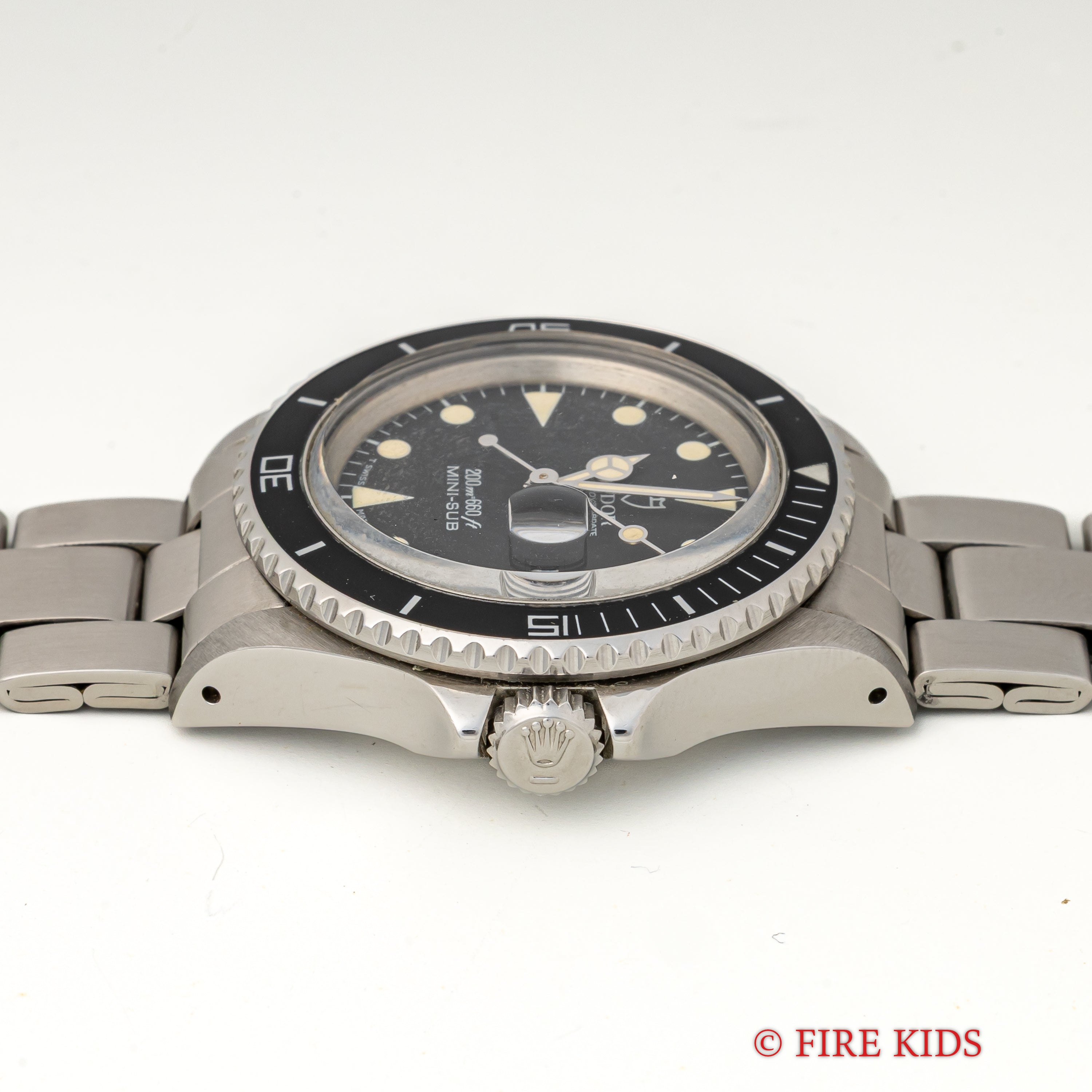 チューダー ミニサブ 1992年製 Ref.73090 ブラックダイヤル 箱、サービスギャラ付き