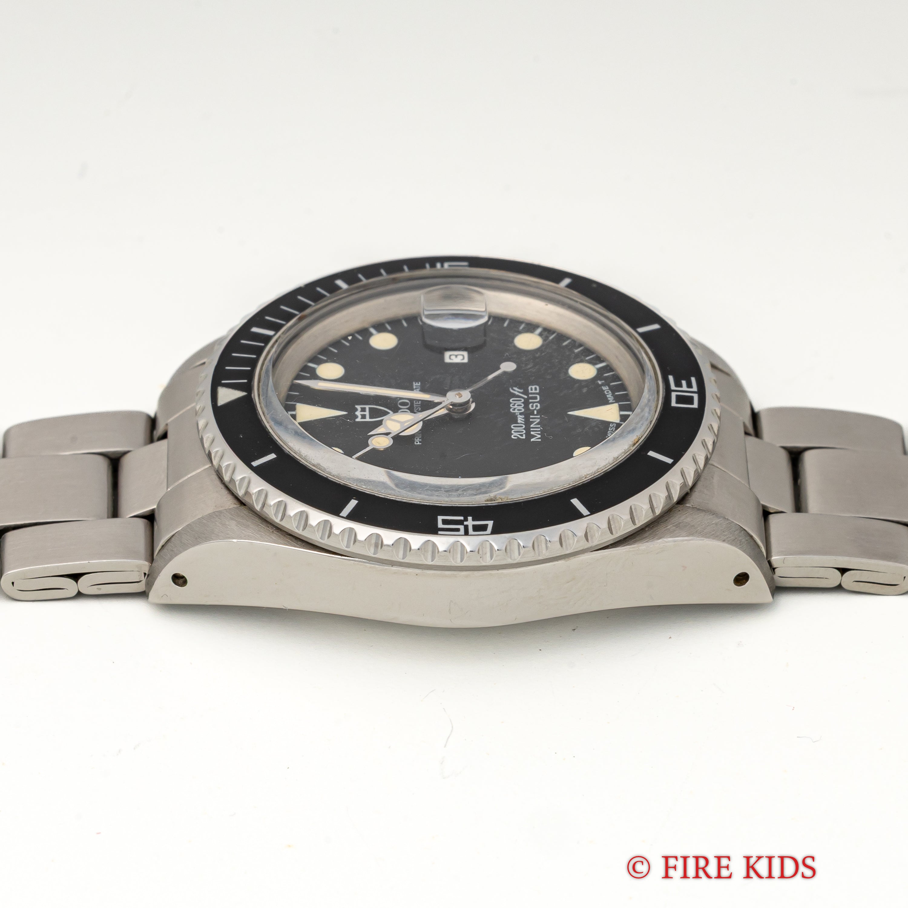 チューダー ミニサブ 1992年製 Ref.73090 ブラックダイヤル 箱、サービスギャラ付き