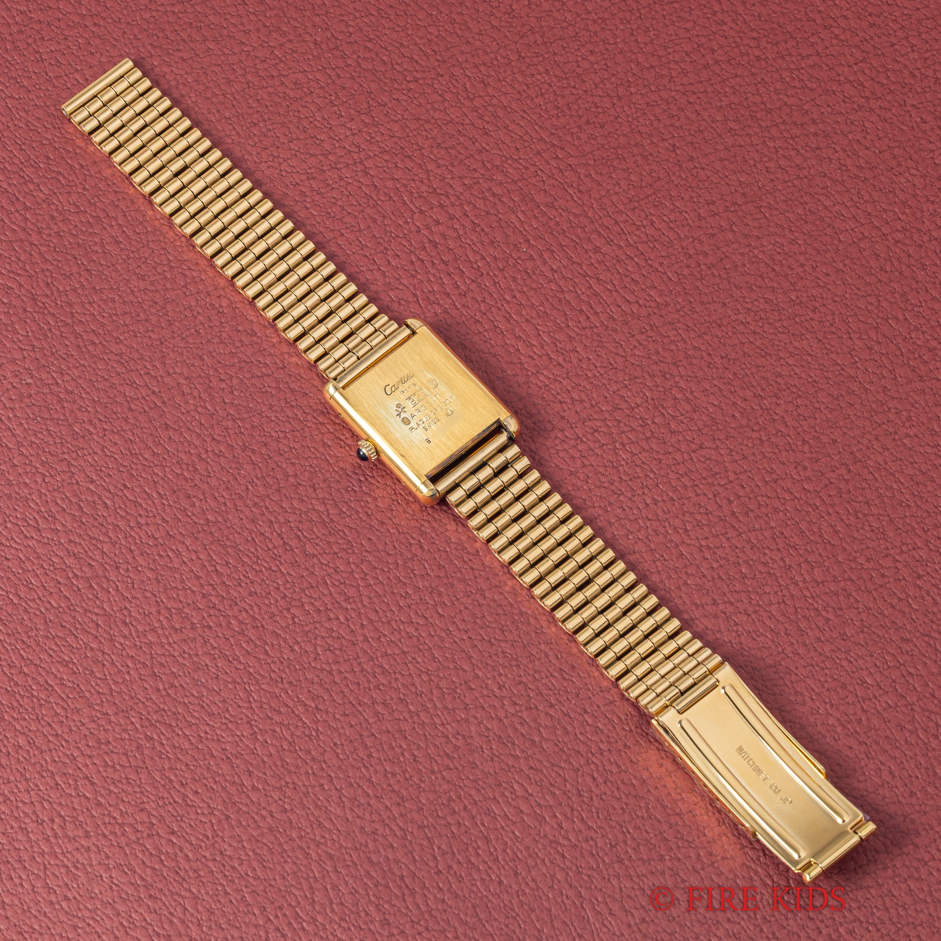 カルティエ マストタンク LMサイズ アイボリーローマン 手巻き 1980年代製 ギャランティー、冊子、ポーチ付き