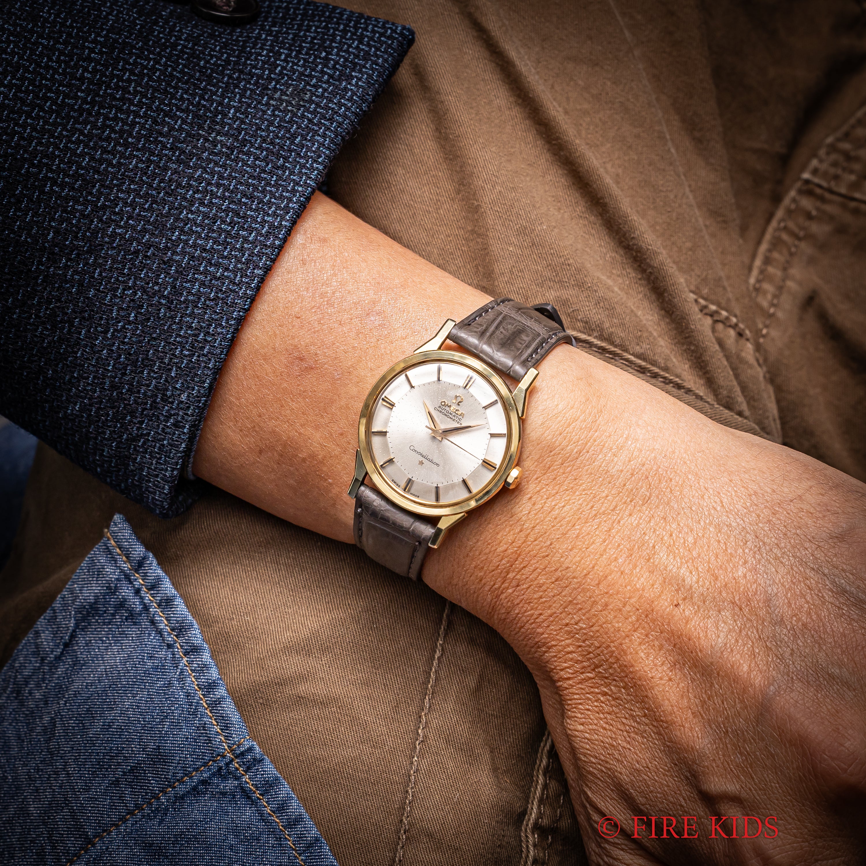 オメガ コンステレーション 12角 キャップゴールド Ref.14900 61 Cal.551 1962年製 ノンデイト