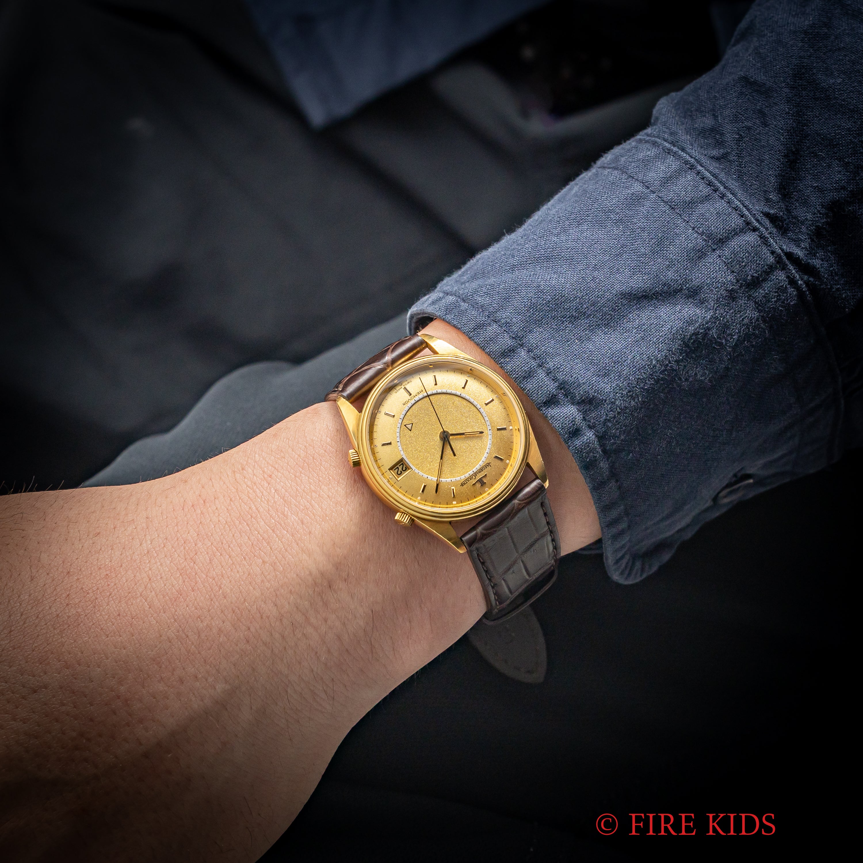 ジャガー・ルクルト 1983年製 メモボックス 150周年記念モデル 18金無垢イエローゴールド 手巻き Ref.141012 1 Cal.K911