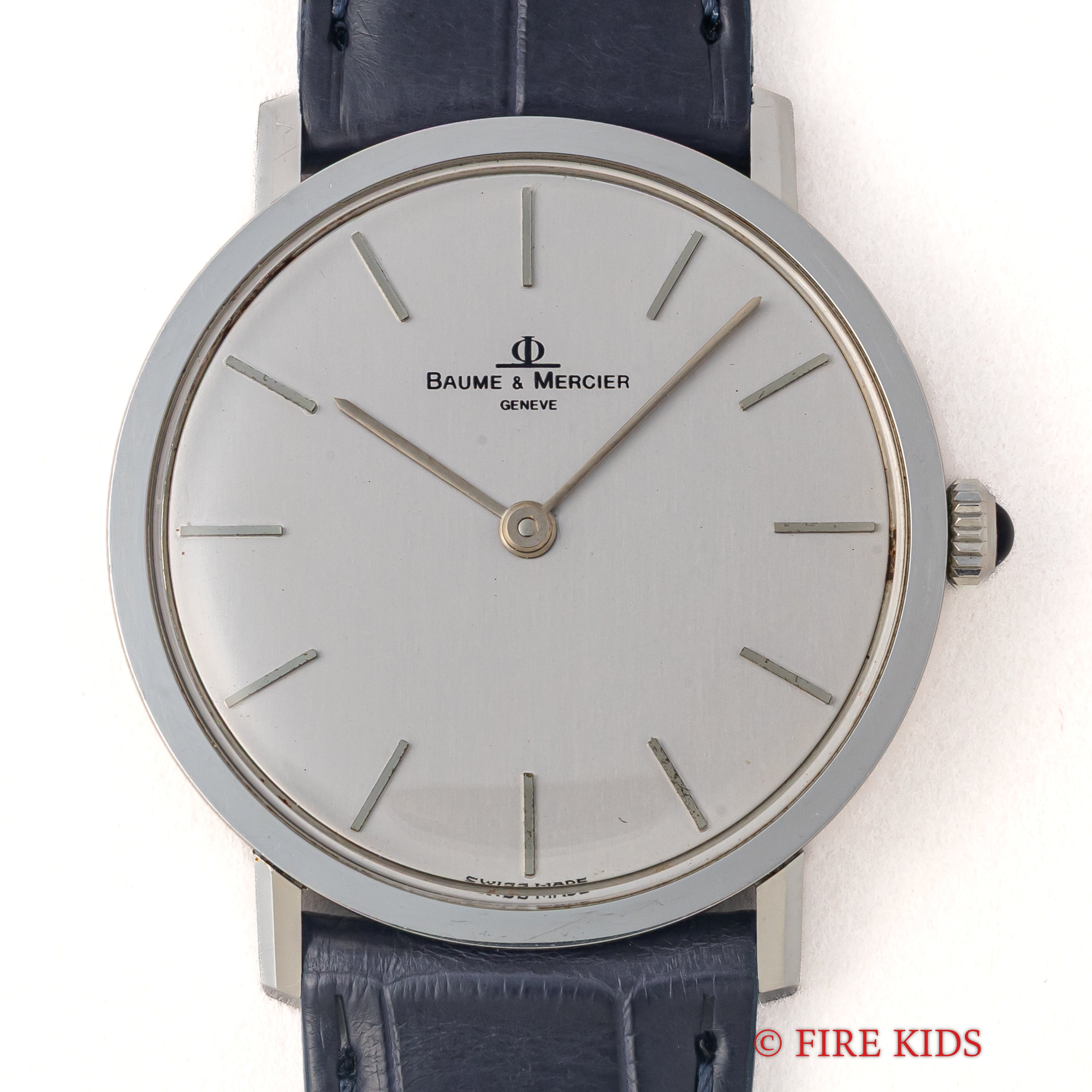 ボーム&メルシエ シルバーダイヤル 1970年代製 手巻き Cal.BM17001