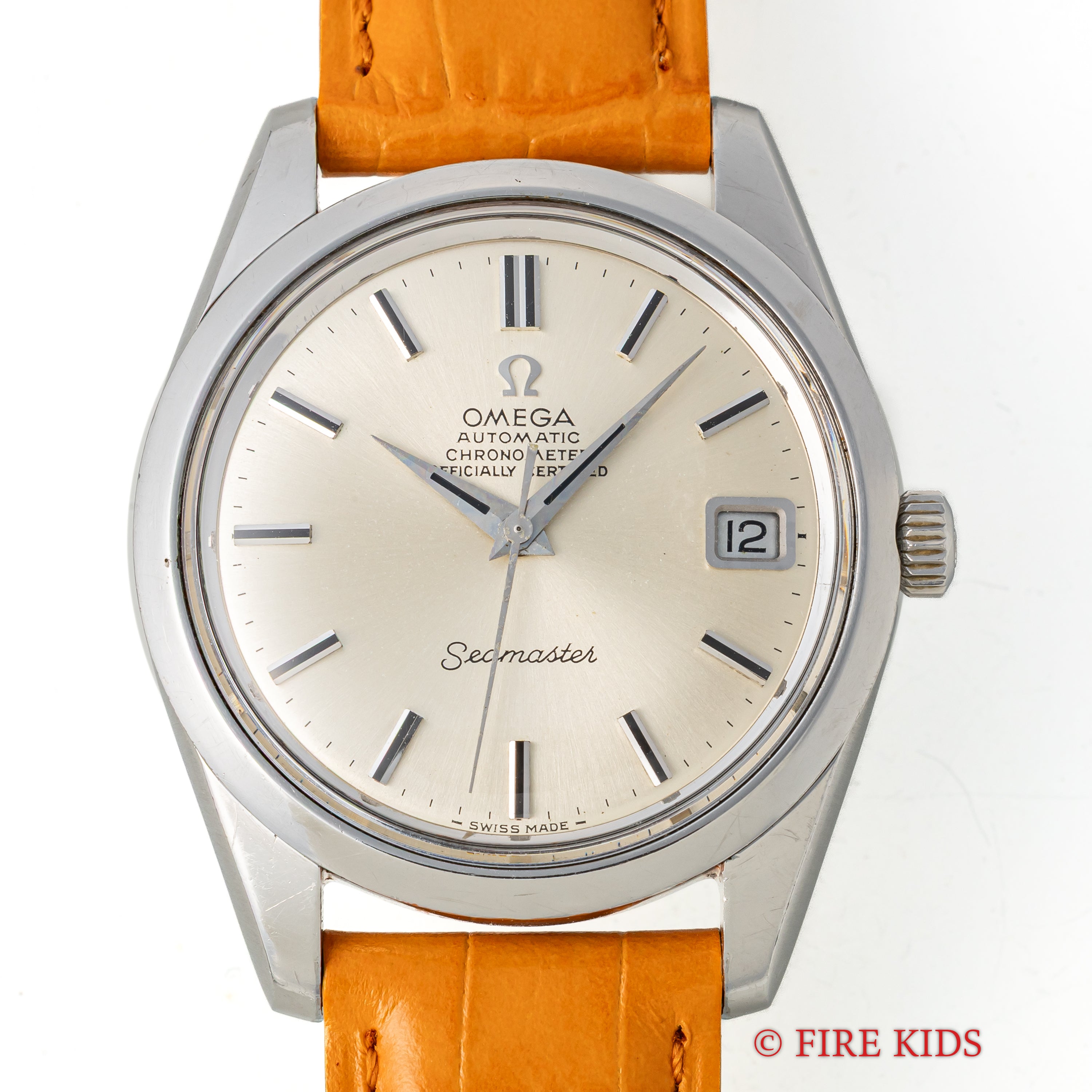 オメガ シーマスタークロノメーター 1969年製 Ref.166.010 自動巻 Cal.564 シルバーダイヤル