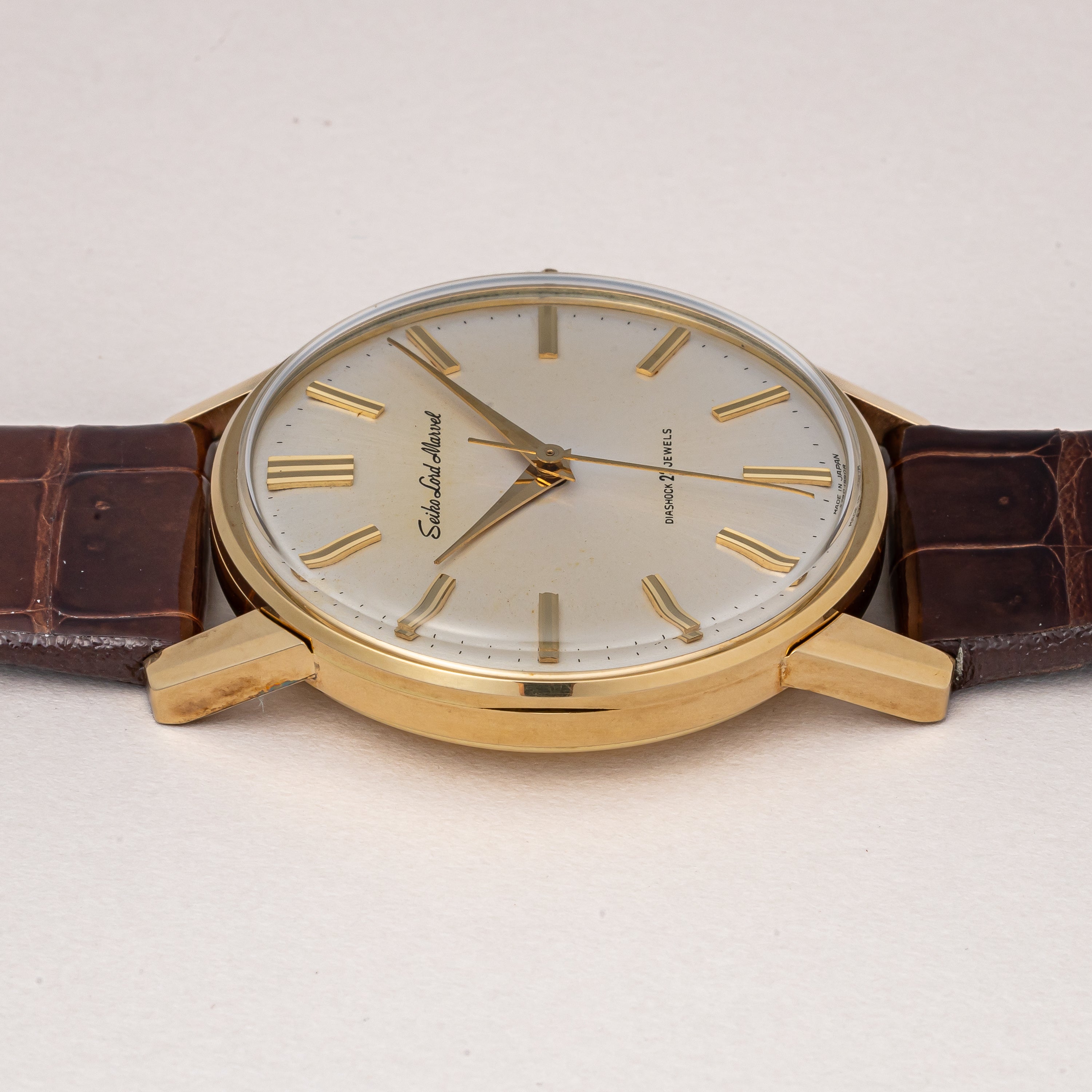 セイコー ロードマーベル 1965年製 Ref.5740‐1990 AGF 手巻き 純正尾錠付き