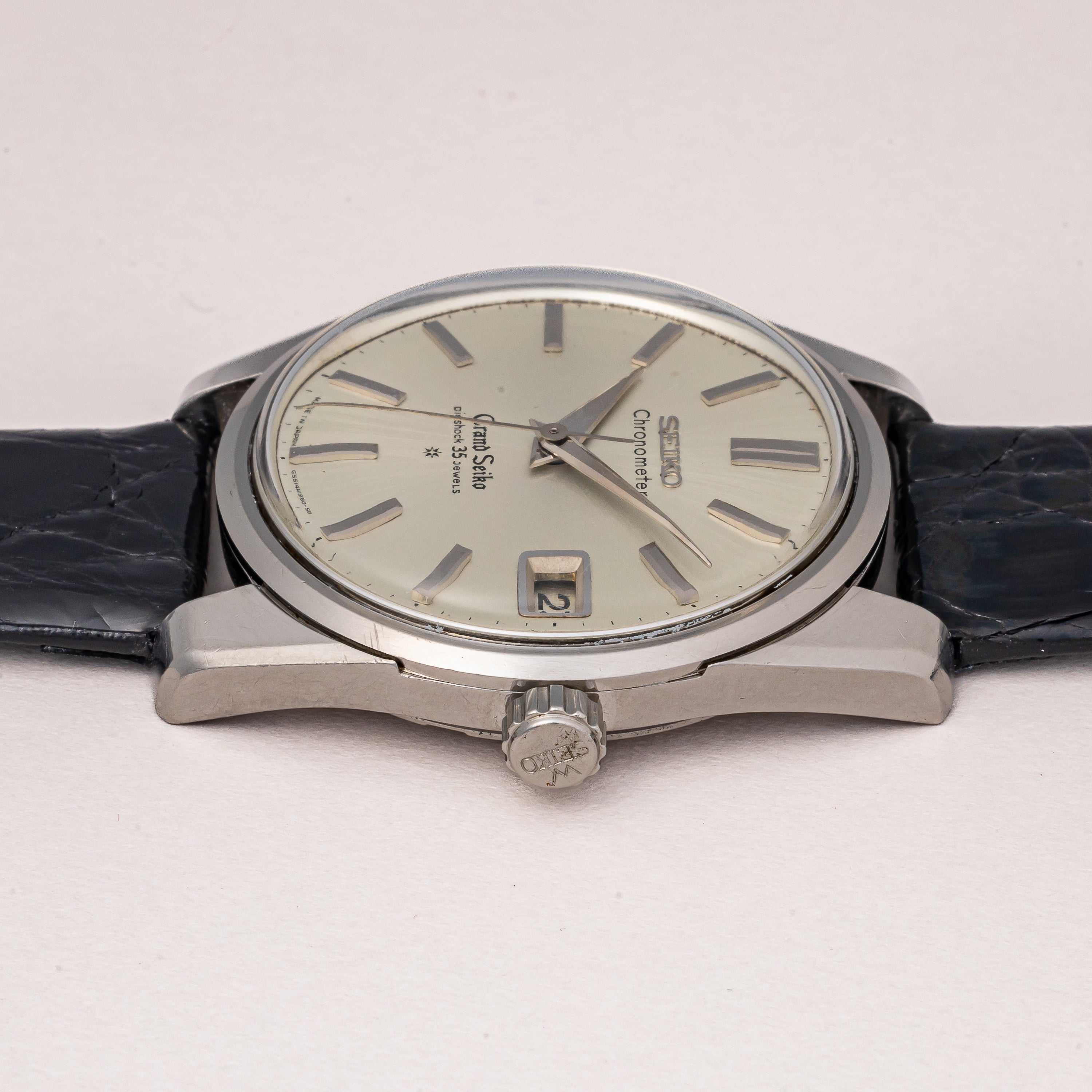 グランドセイコー セルフデーター 1963年製 Ref.43999 GS2nd最初期型 獅子メダル SDダイヤル