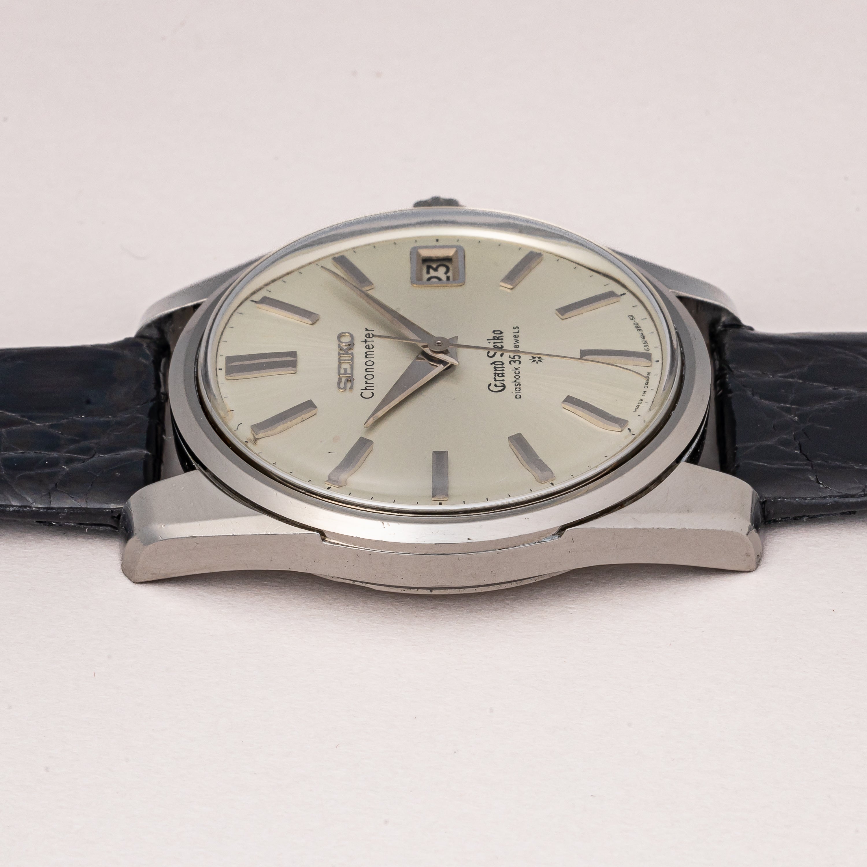 グランドセイコー セルフデーター 1963年製 Ref.43999 GS2nd最初期型 獅子メダル SDダイヤル