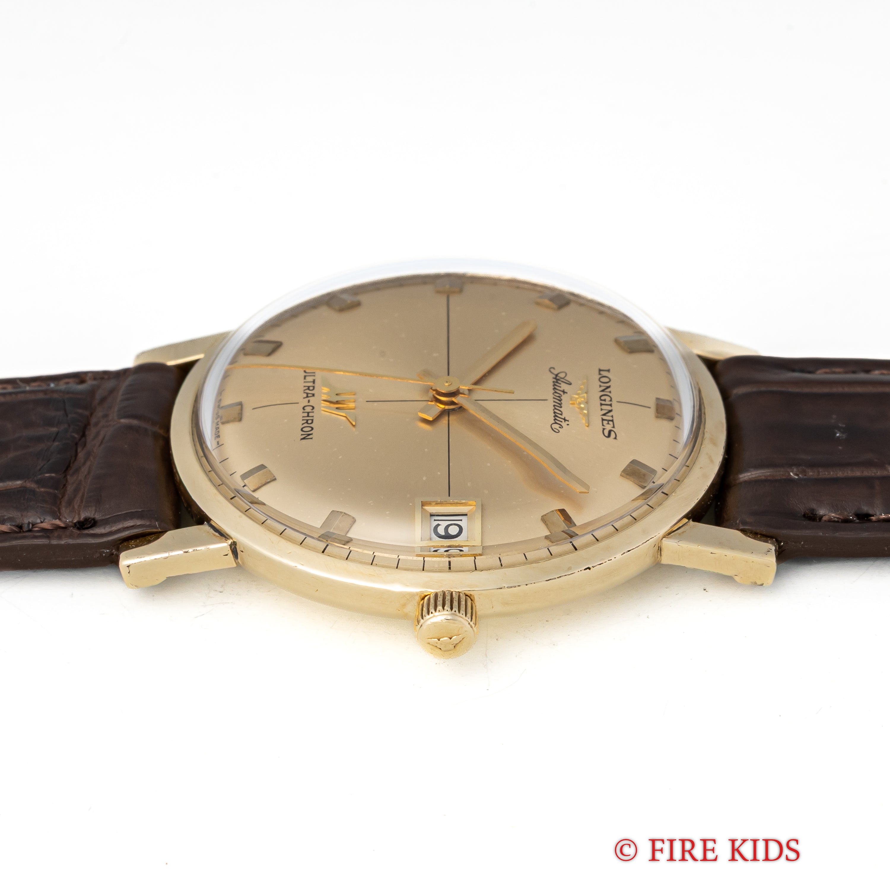 ロンジン 1970年代製 ウルトラクロン 10振動自動巻き Ref.69-556 10KGF USケース