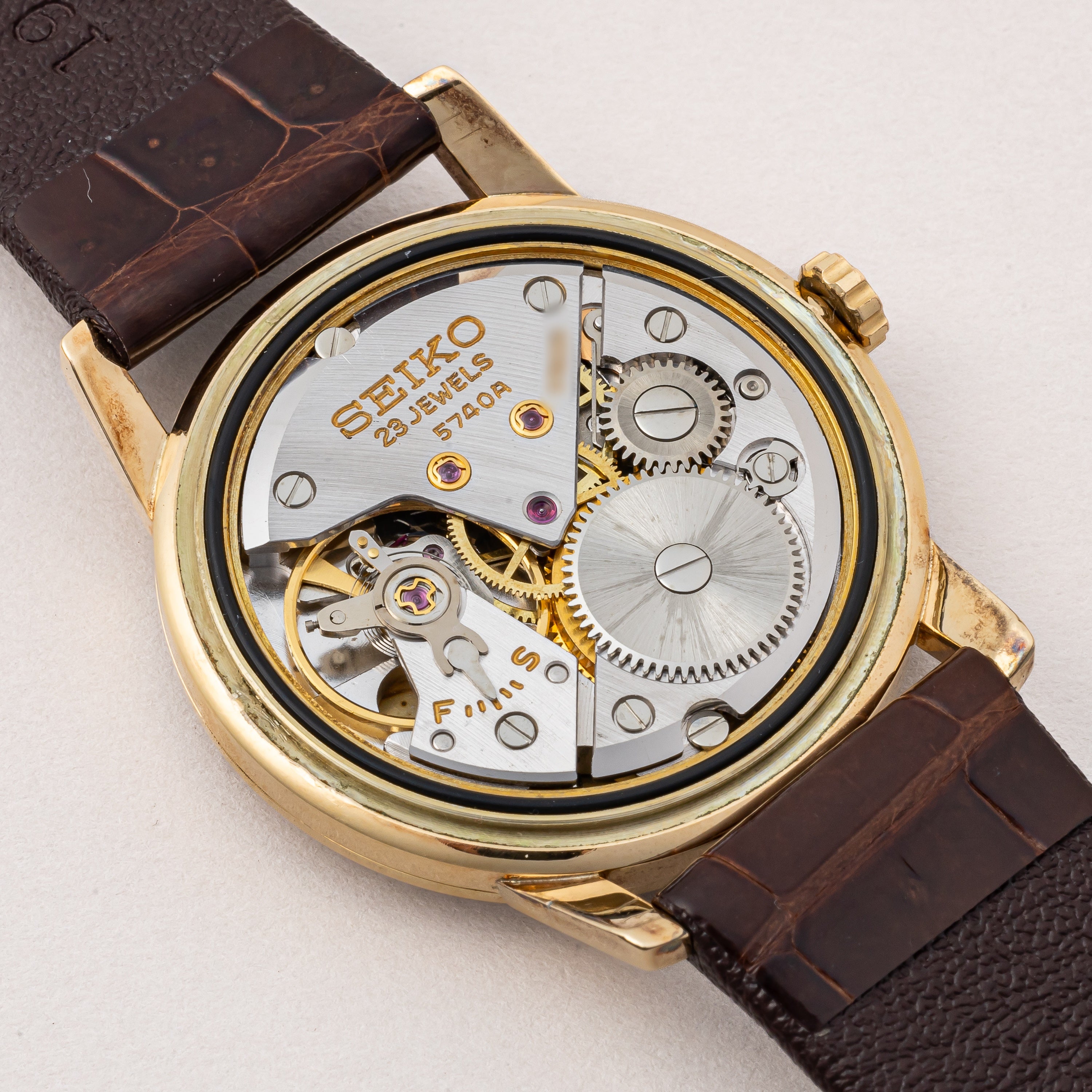 セイコー ロードマーベル 1965年製 Ref.5740‐1990 AGF 手巻き 純正尾錠付き