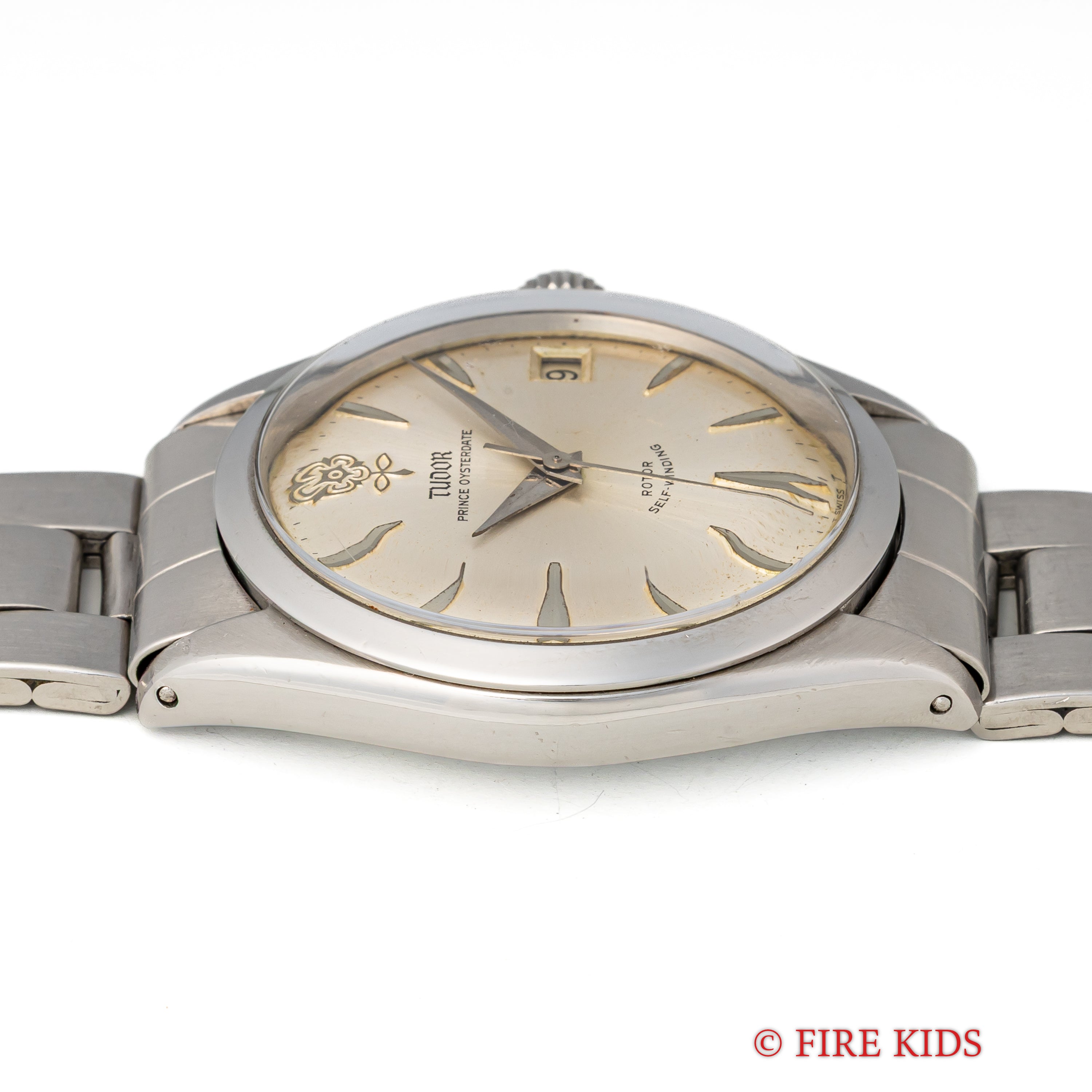 チューダー デカバラ プリンスオイスターデイト 1964年製 Ref.7966 ロレックス巻きブレス付