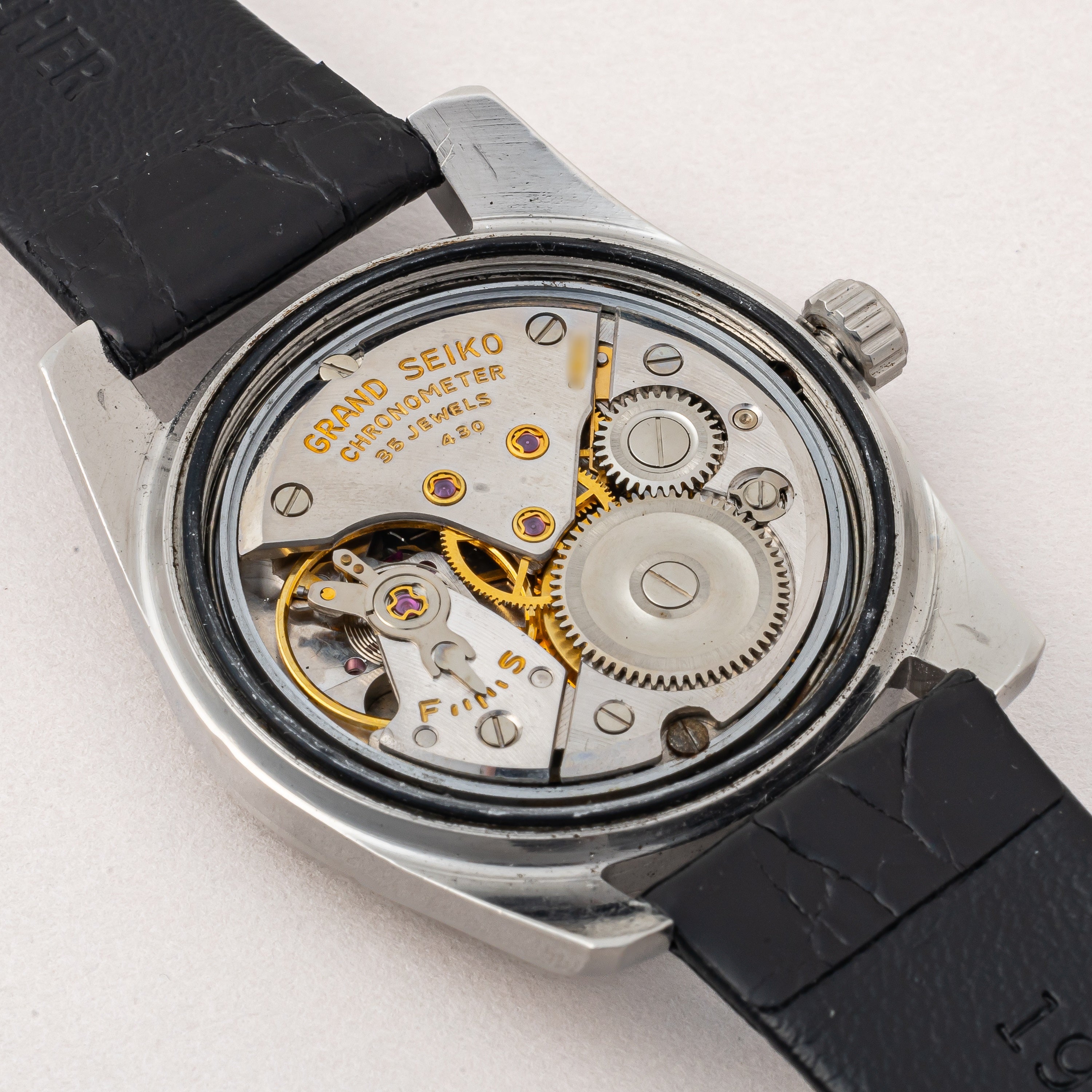 グランドセイコー セルフデーター 1963年製 Ref.43999 GS2nd最初期型 獅子メダル SDダイヤル