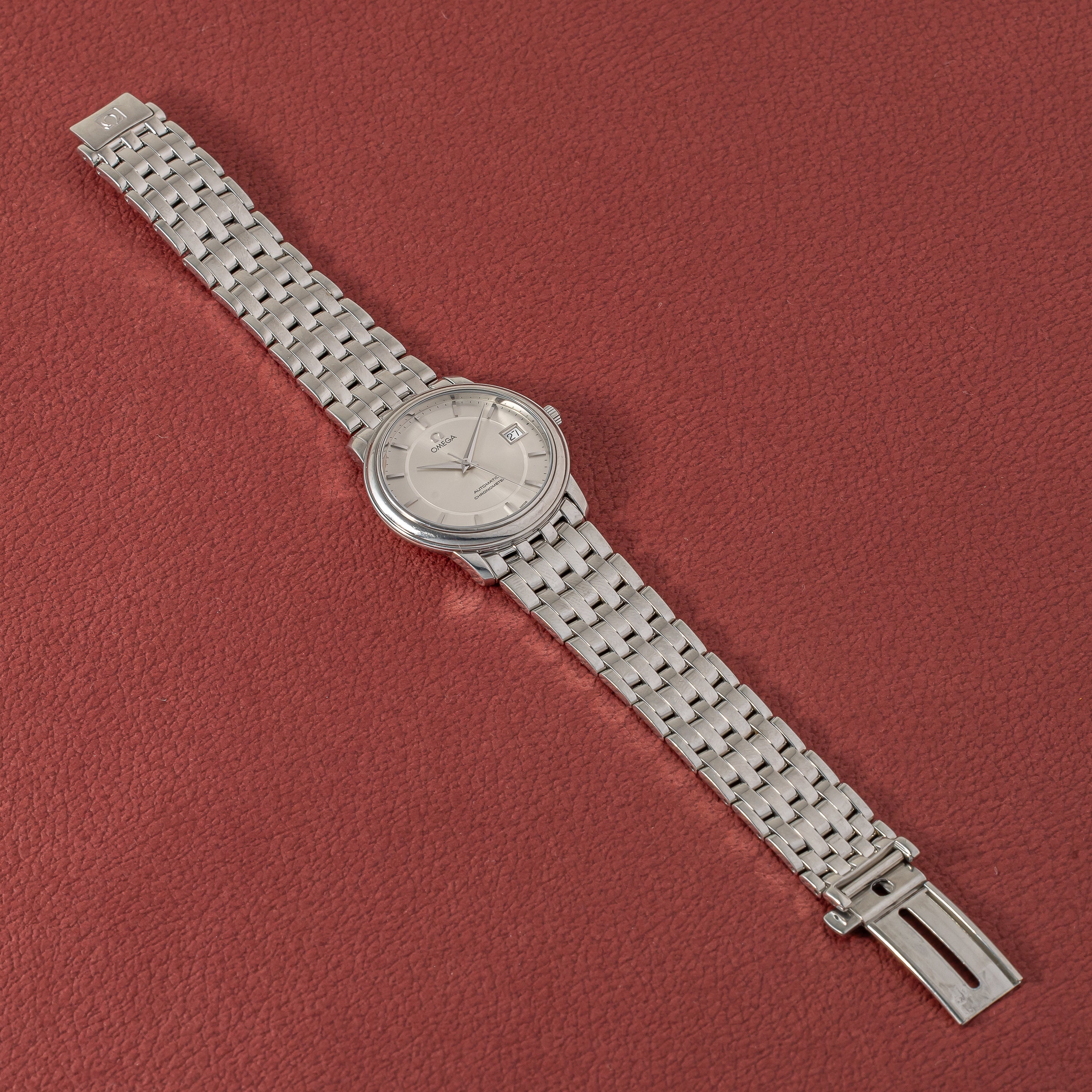 オメガ デ・ヴィル プレステージ 1991年製 Ref.4500.31.00 箱、ギャラ付き