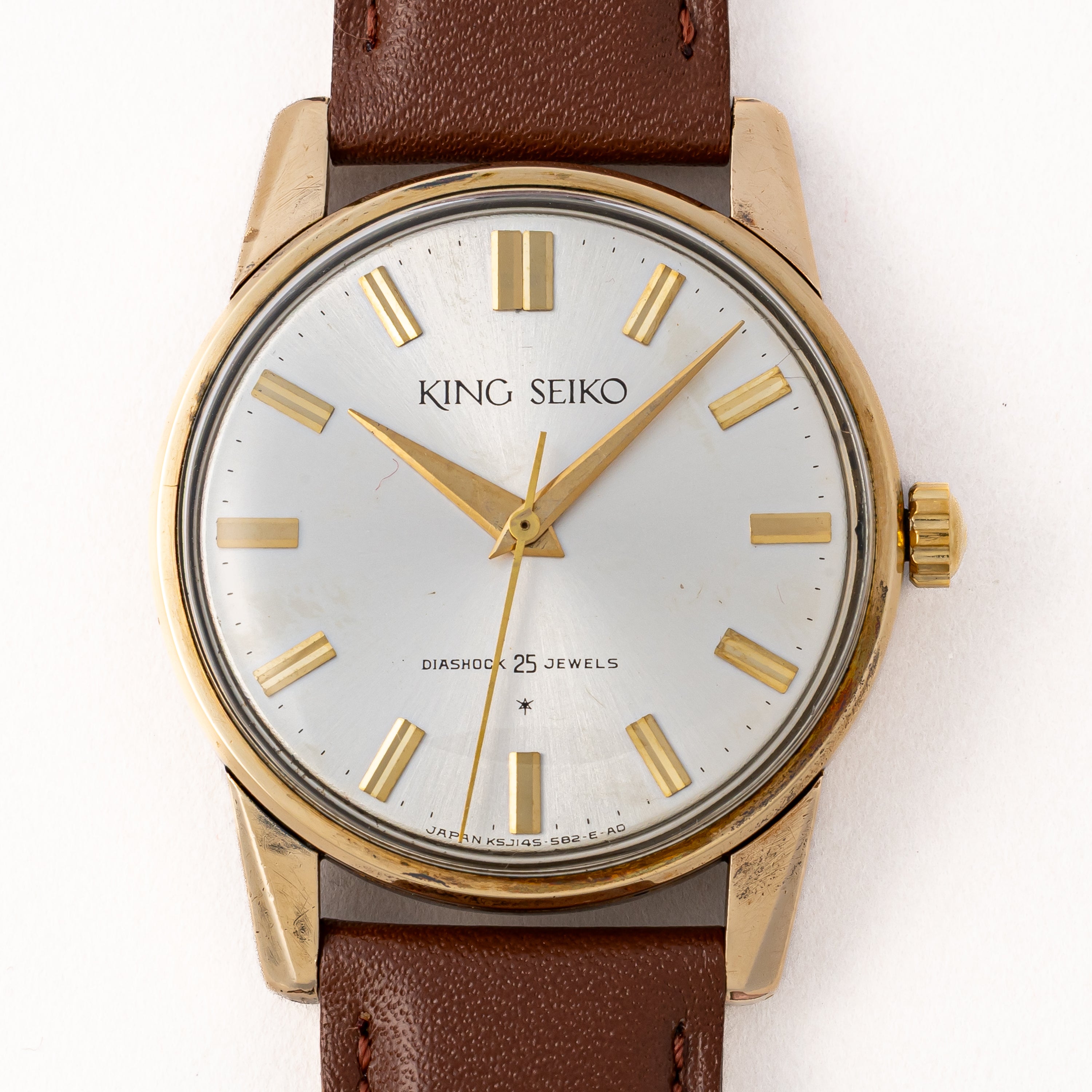 キングセイコー ファーストモデル 1962年製 Ref.15034 KS 盾メダリオン