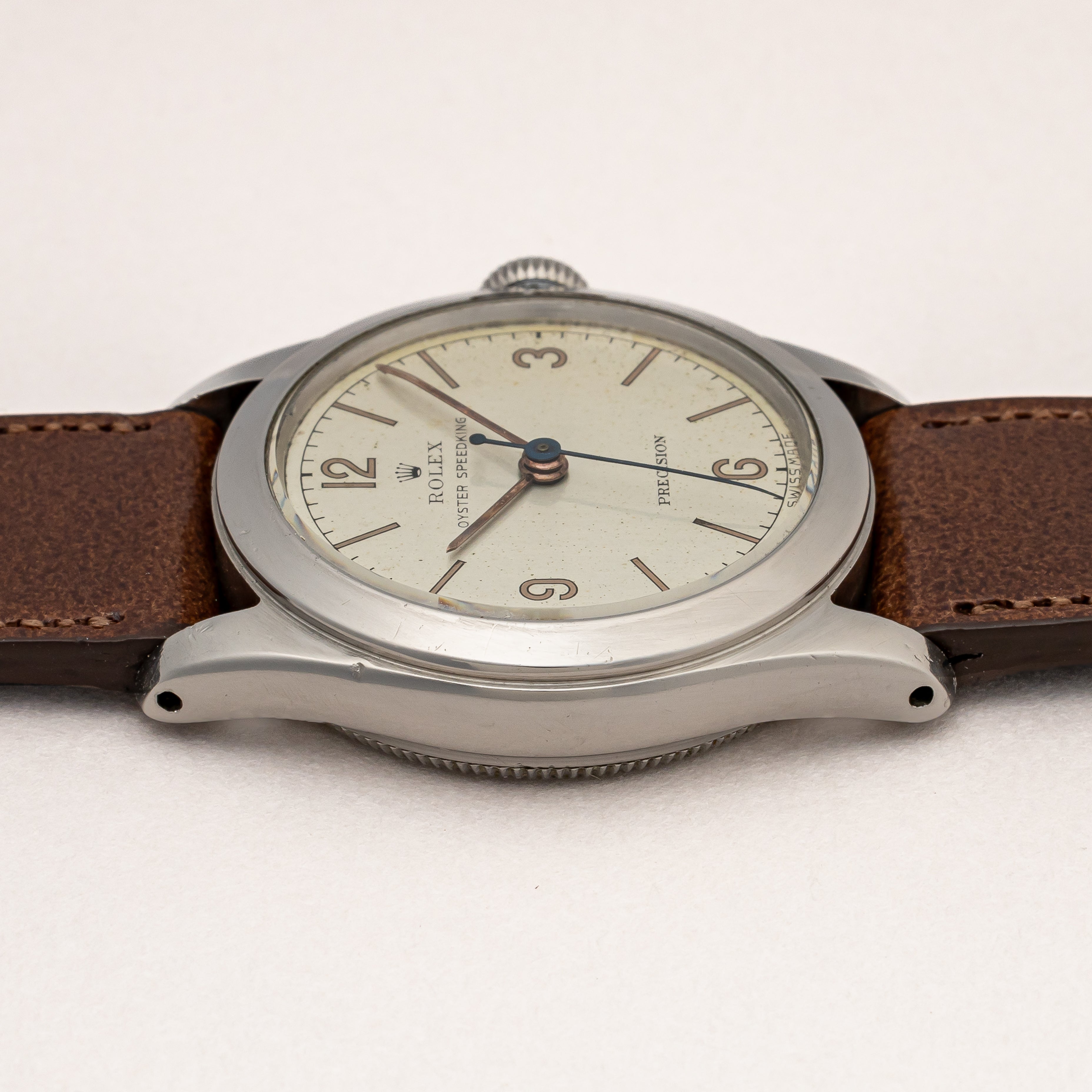 ロレックス スピードキング 1945年製 Ref.4220 飛びアラビアダイヤル